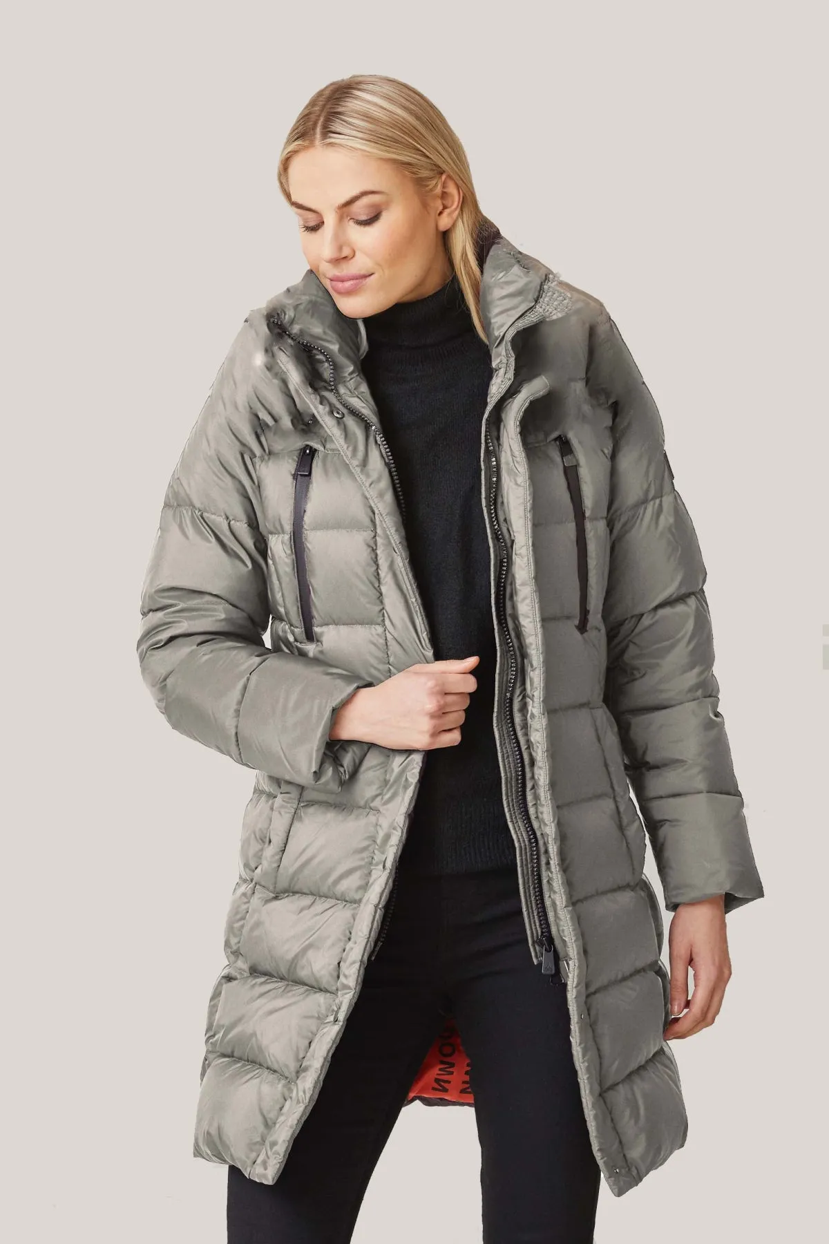 MADDY Down Coat with Removable Hood (No Fur) 2356 sold by Lornes Coats product image thumbnail 3