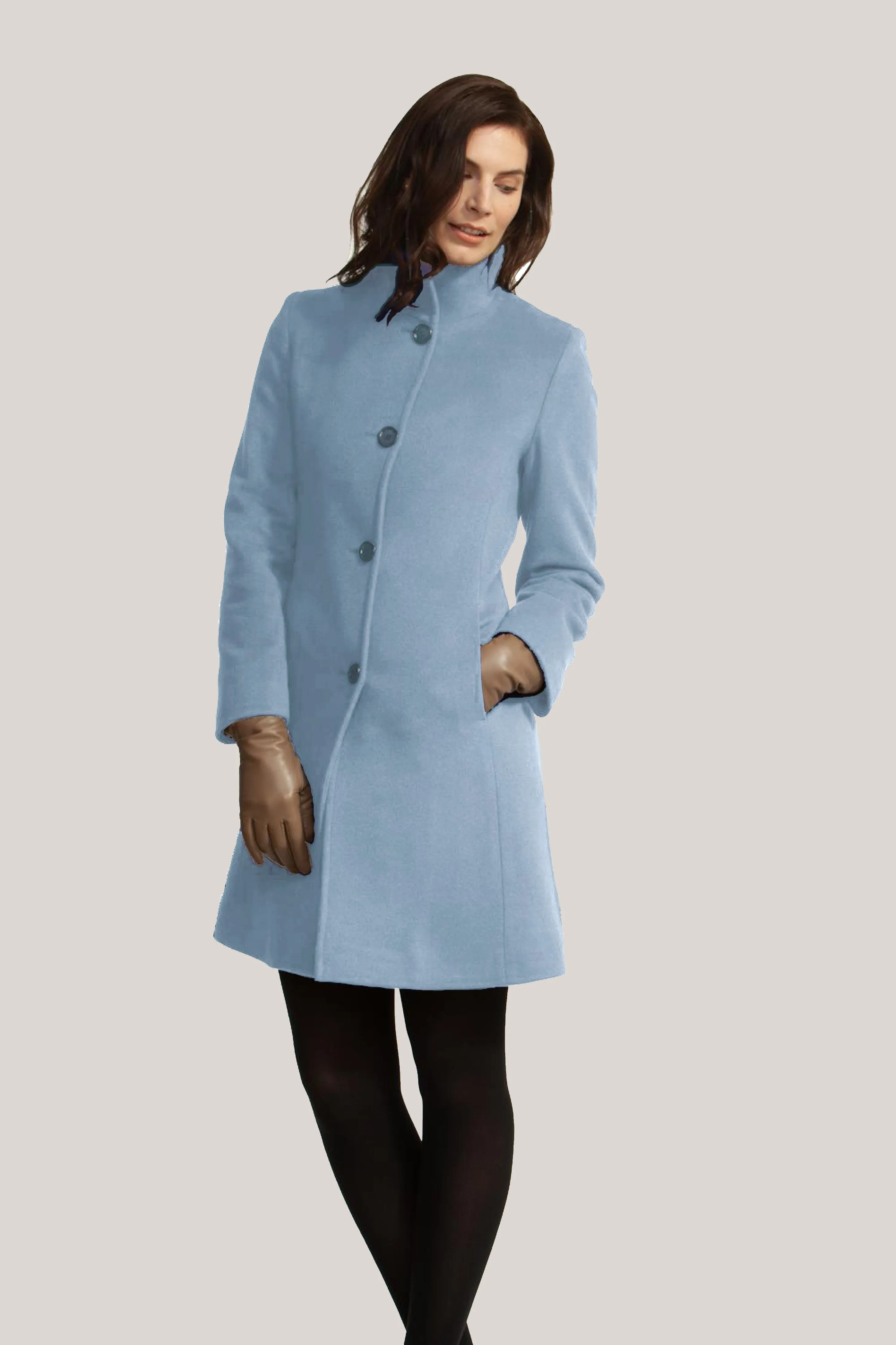 JEAN Wool & Cashmere Tailored Coat 3980 sold by Lornes Coats product image thumbnail 2