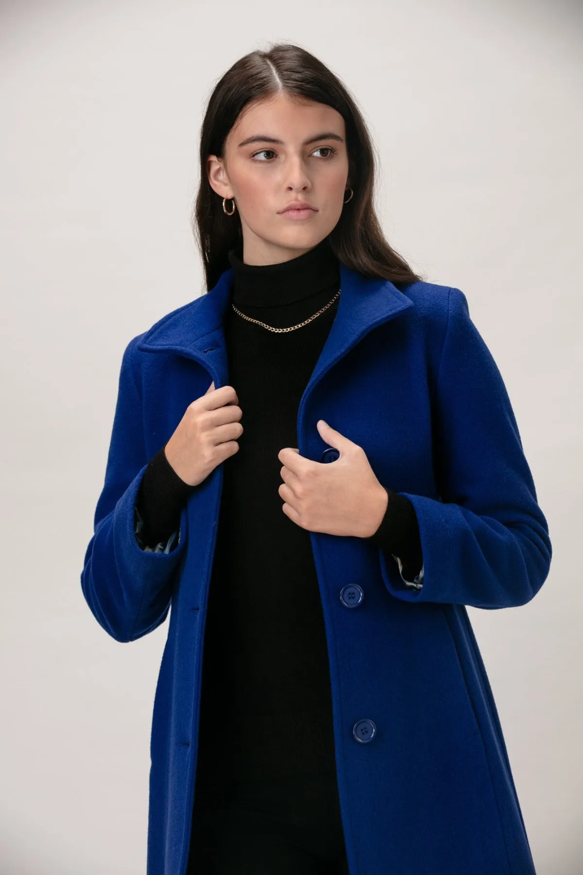 JEAN Wool & Cashmere Tailored Coat 3980 sold by Lornes Coats product image thumbnail 4