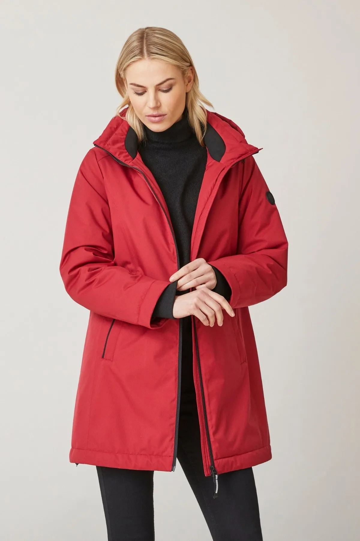 ISBY Fully Lined Waterproof Coat for Fall 2295 sold by Lornes Coats product image thumbnail 2