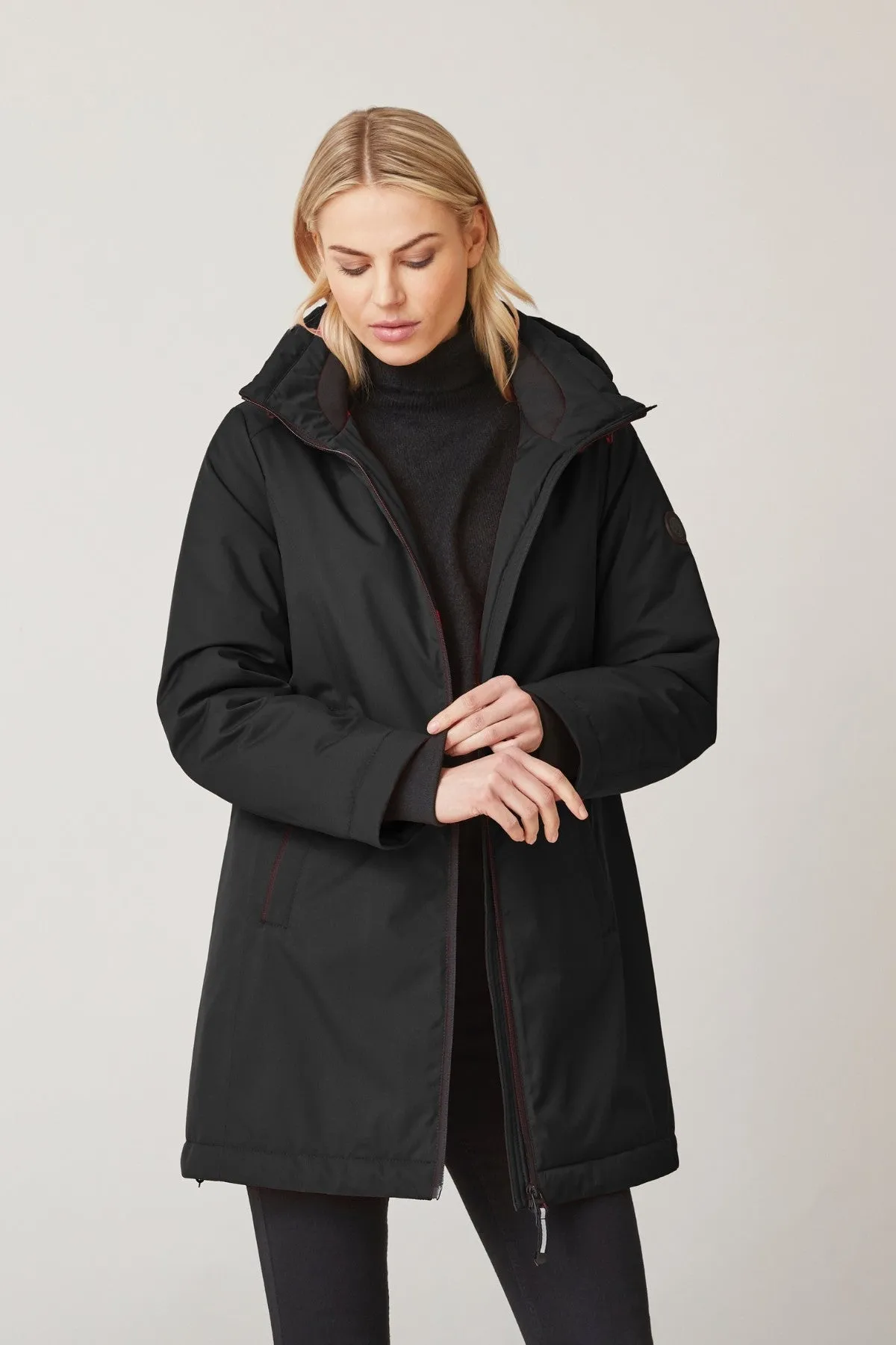 ISBY Fully Lined Waterproof Coat for Fall 2295 sold by Lornes Coats product image thumbnail 4