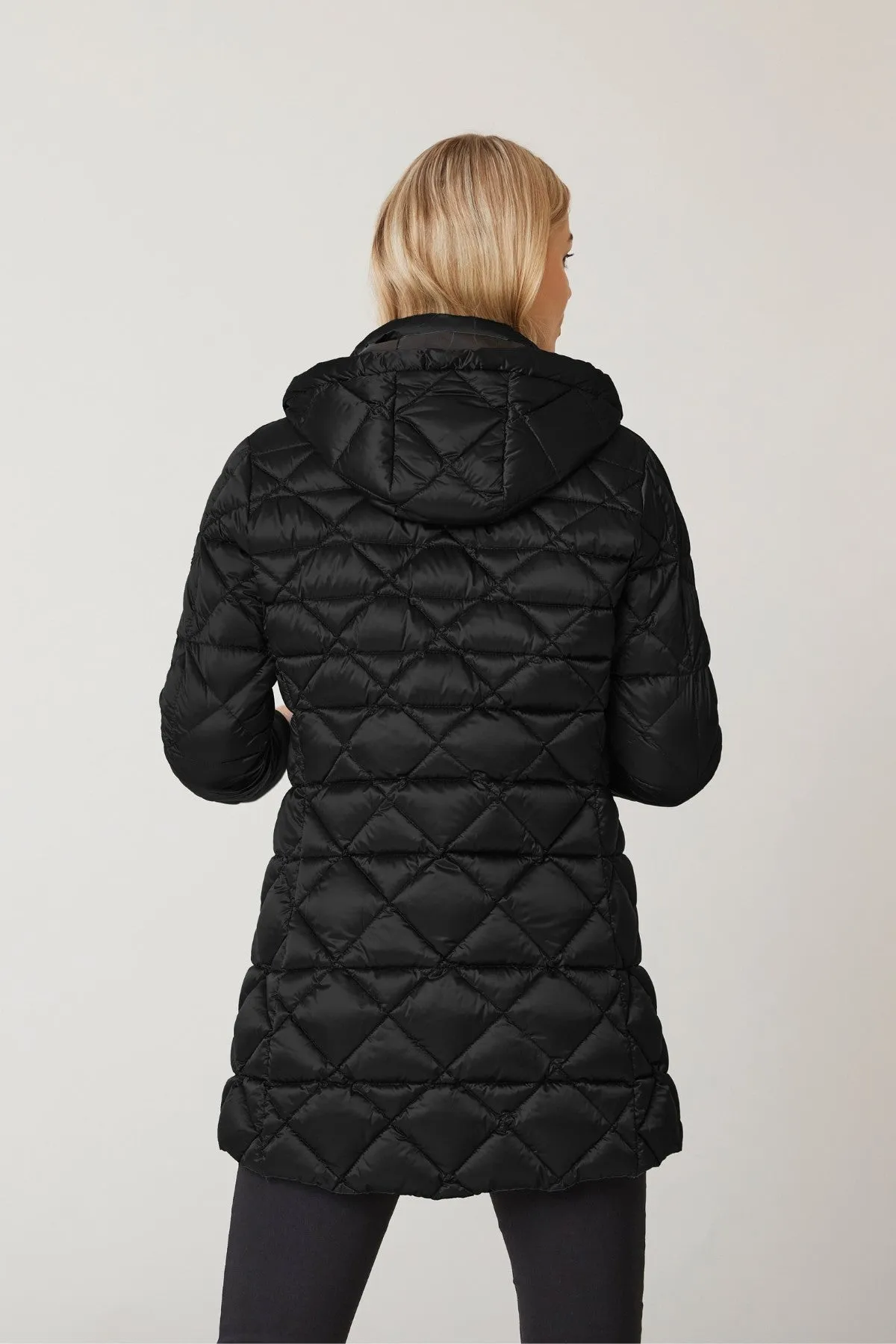 IRIS Light Down Jacket with Detachable Hood 2242 sold by Lornes Coats product image thumbnail 4