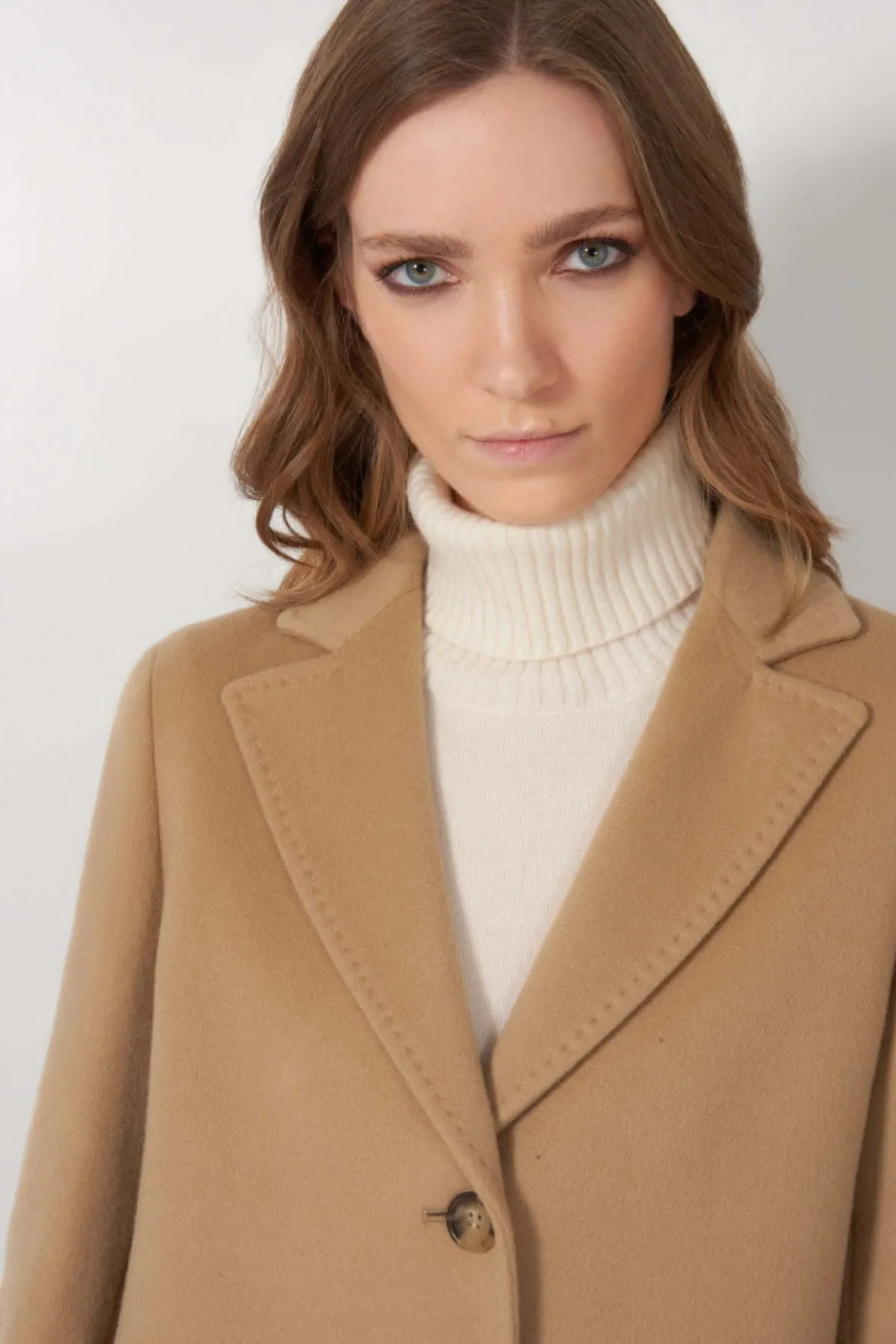 Wool & Cashmere Coat with Notch Collar 38001 sold by Lornes Coats product image thumbnail 4