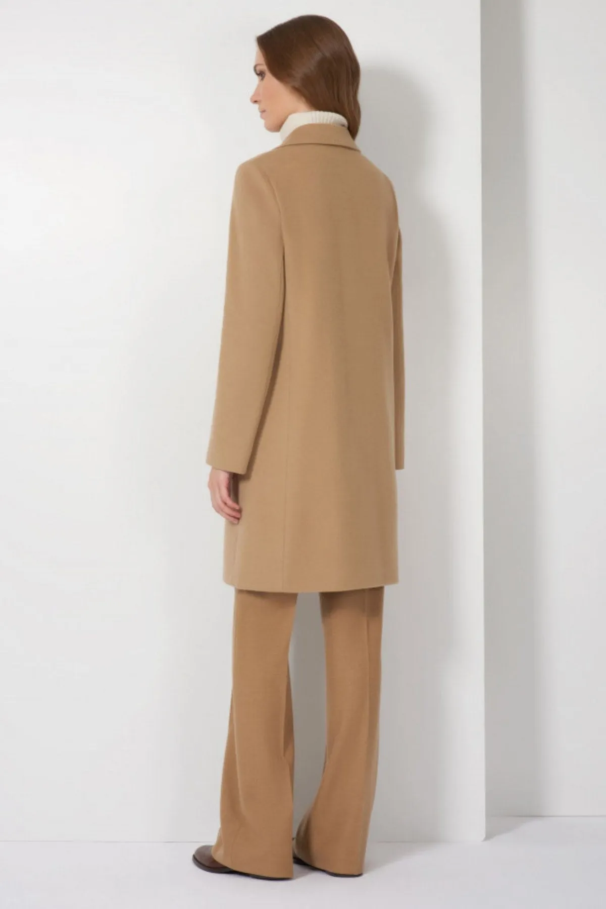 Wool & Cashmere Coat with Notch Collar 38001 sold by Lornes Coats product image thumbnail 3