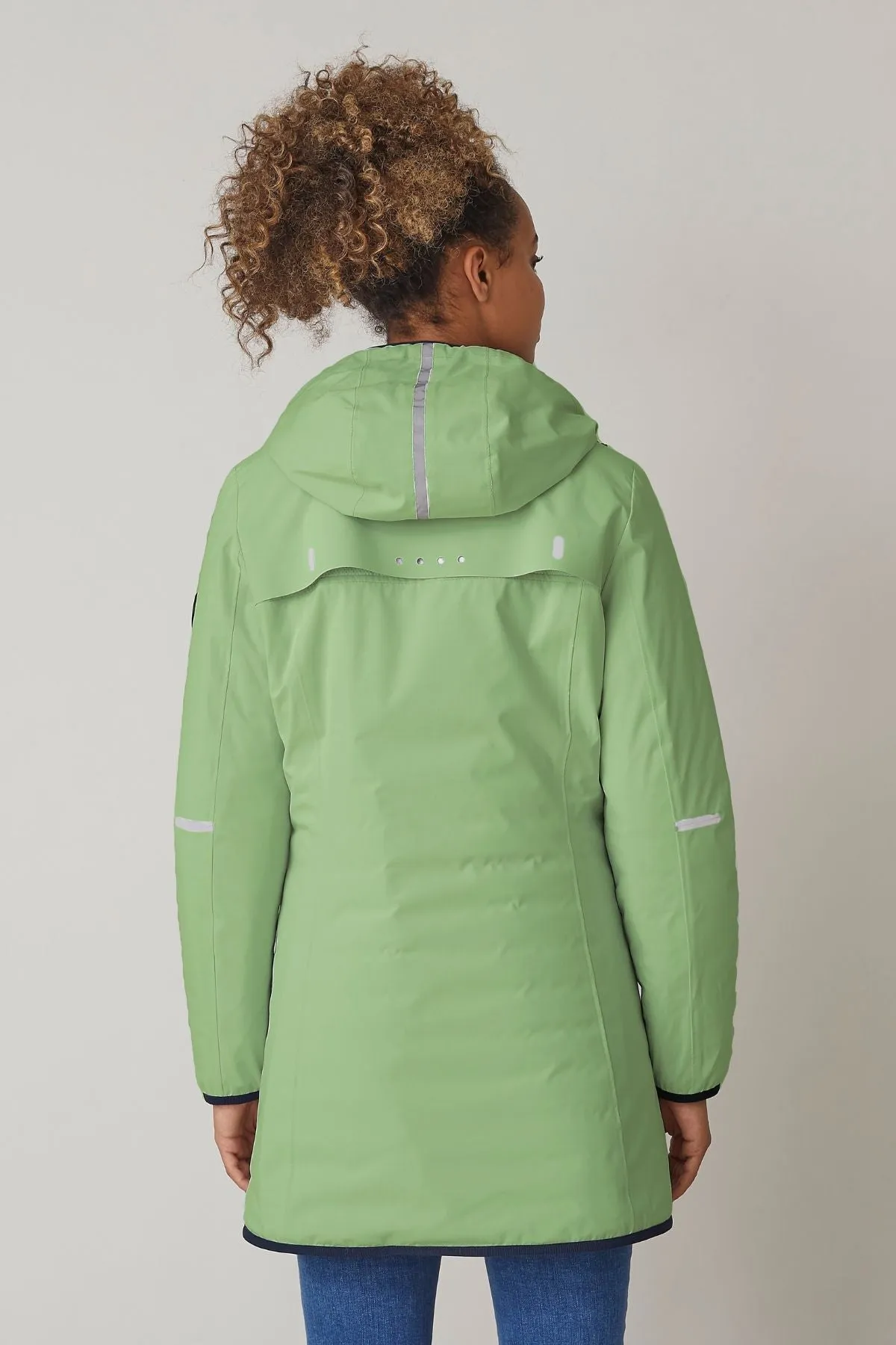 DORTHA Reversible & Waterproof Jacket with Detachable Hood 20920 sold by Lornes Coats product image thumbnail 3