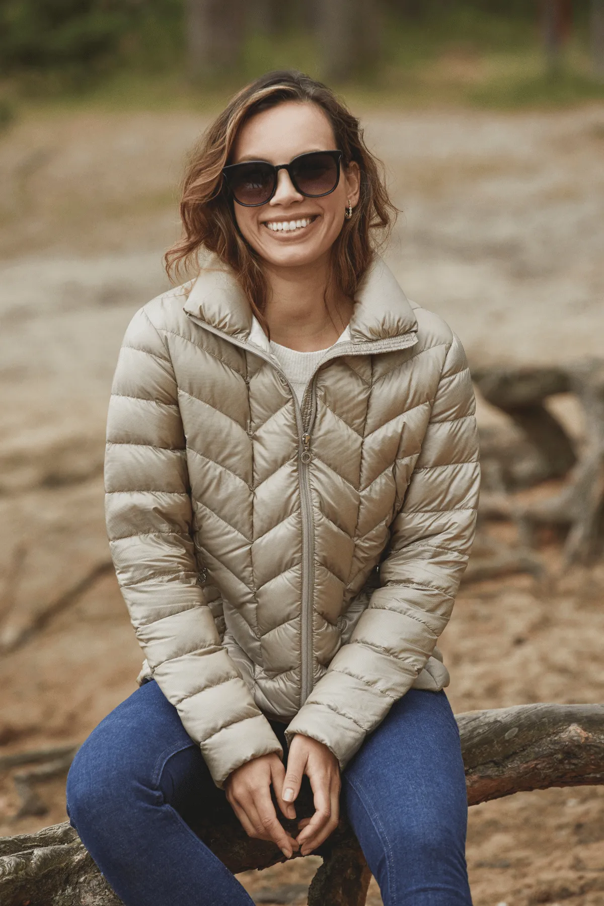 DAISY Super Light Weight Down Jacket Spring Colours 2040 sold by Lornes Coats