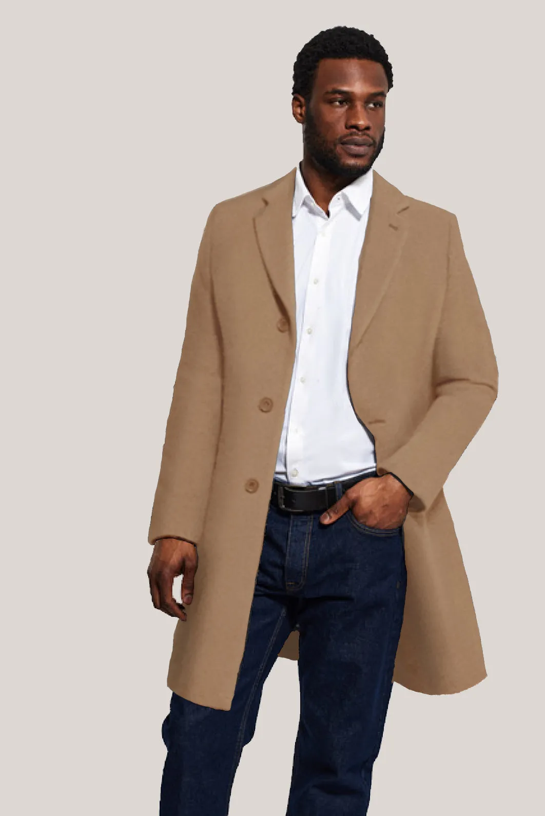 NEW YORK Wool & Cashmere Overcoat sold by Lornes Coats product image thumbnail 2