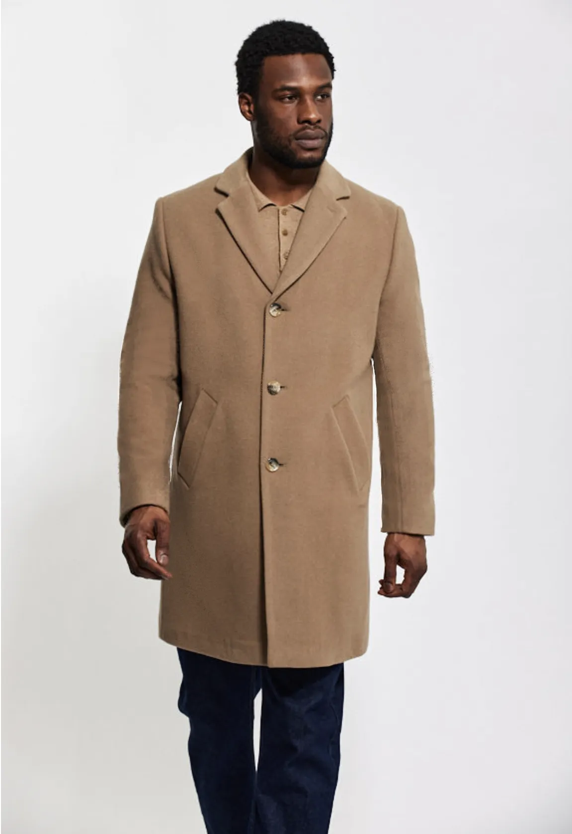 NEW YORK Wool & Cashmere Overcoat sold by Lornes Coats