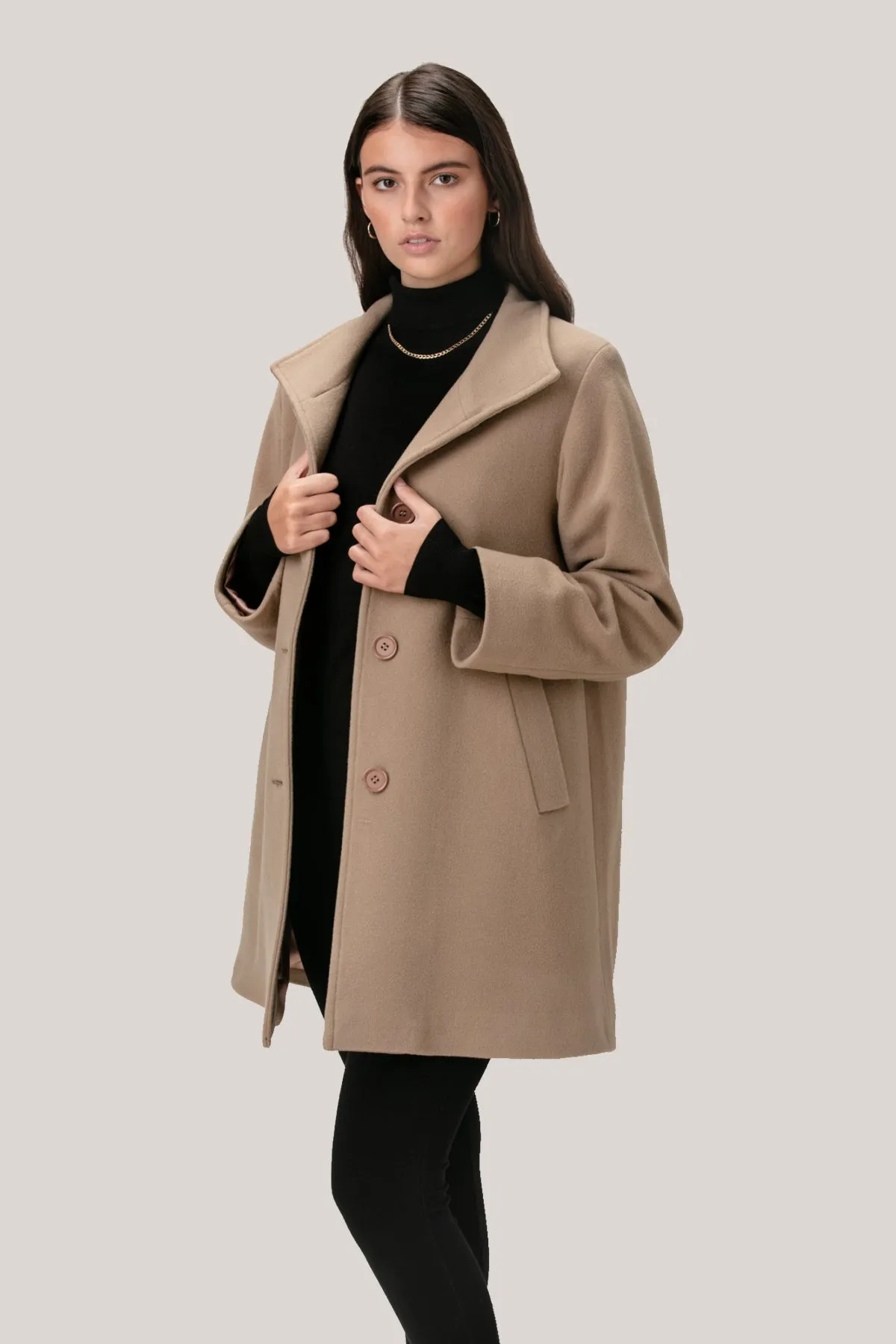 TAYLOR Wool & Cashmere Coat 3957 sold by Lornes Coats product image thumbnail 4