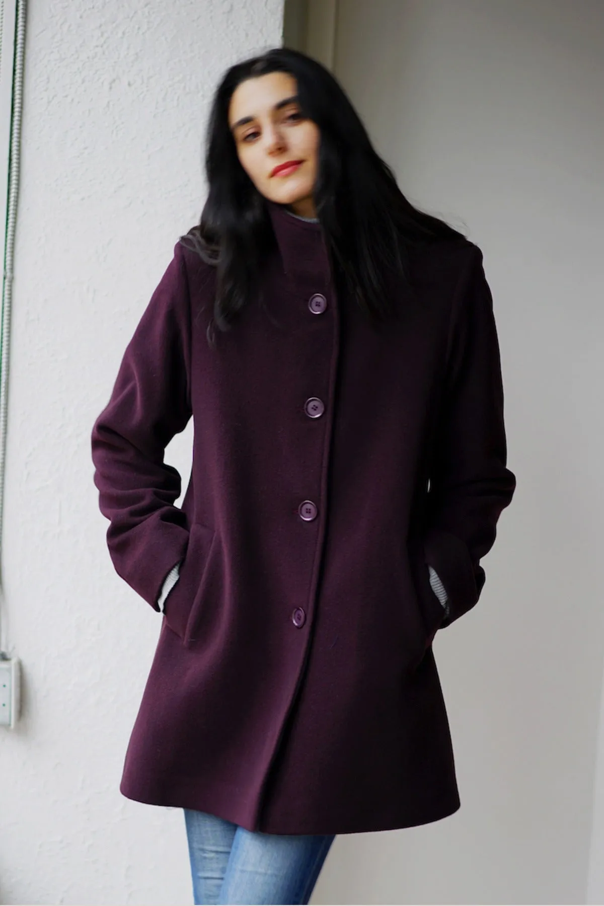 TAYLOR Wool & Cashmere Coat 3957 sold by Lornes Coats product image thumbnail 5