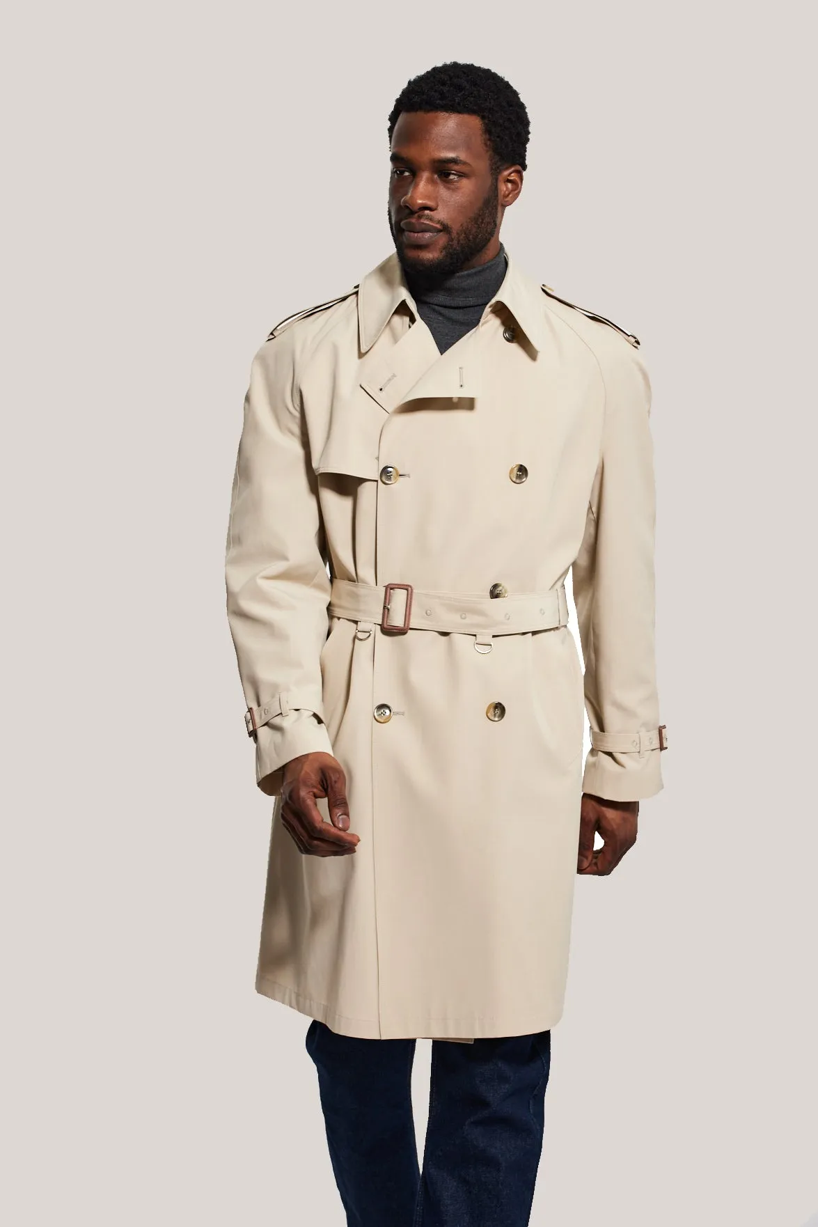 AUSTIN Full Length Trench Coat sold by Lornes Coats product image thumbnail 3