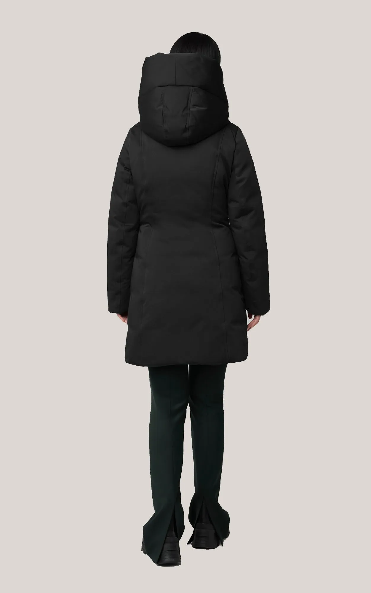 CAMELIA Slim Fit Brushed Down Coat sold by Lornes Coats product image thumbnail 2