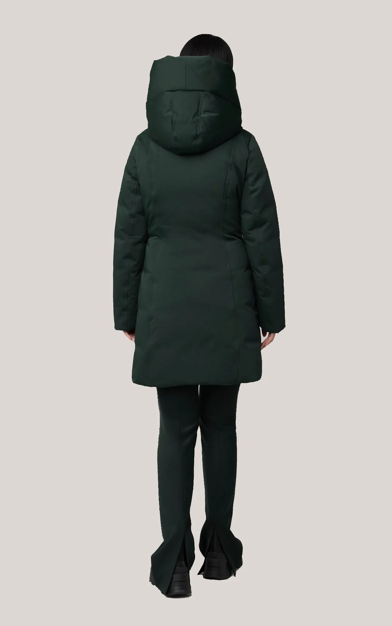 CAMELIA Slim Fit Brushed Down Coat sold by Lornes Coats product image thumbnail 5