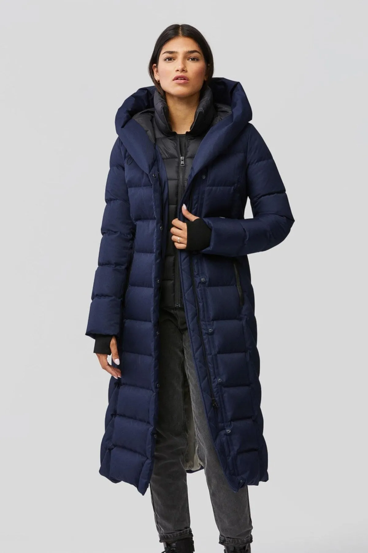 TALYSE Maxi Length Down Coat sold by Lornes Coats product image thumbnail 3