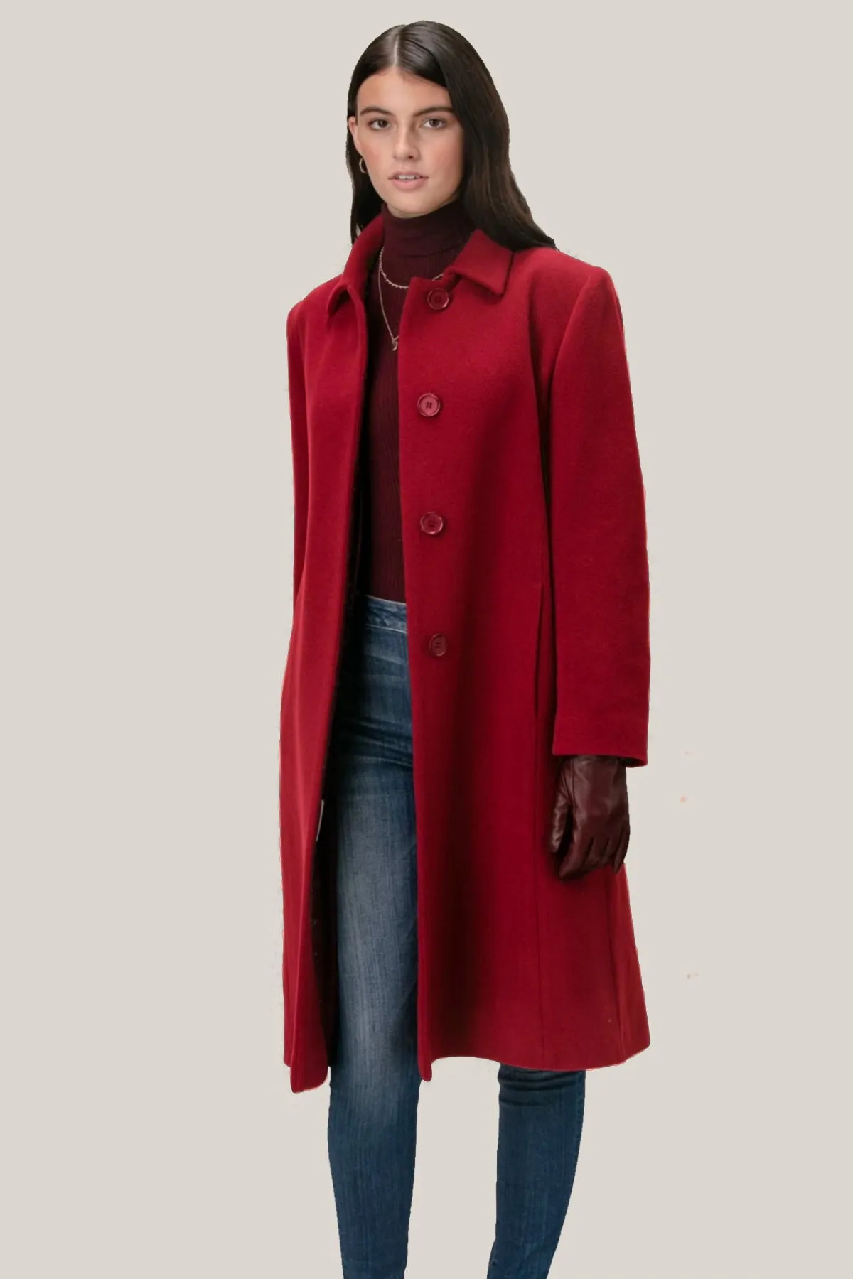 PAMELA Wool & Cashmere 3/4 Coat 3448 sold by Lornes Coats