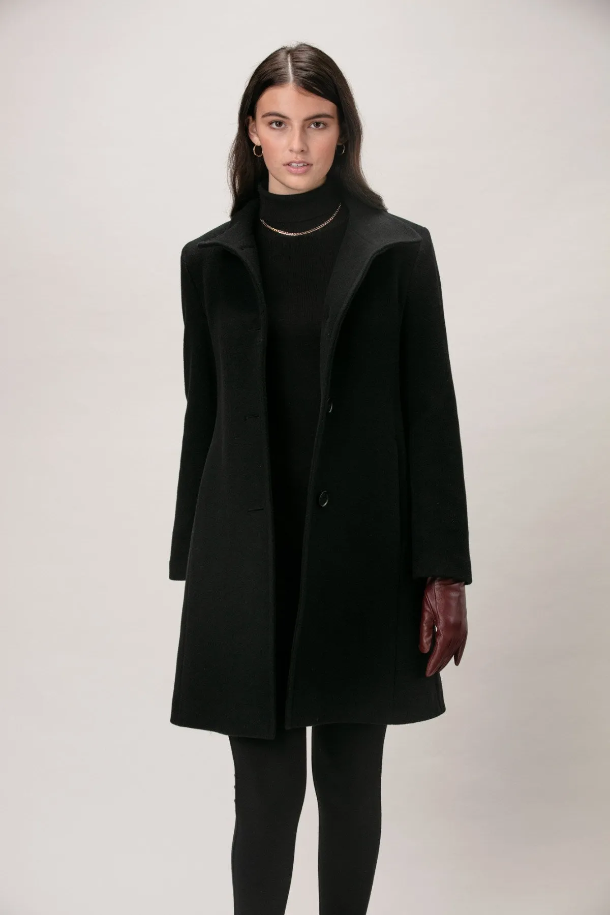 HEATHER Wool & Cashmere 3/4 Coat 3140 sold by Lornes Coats
