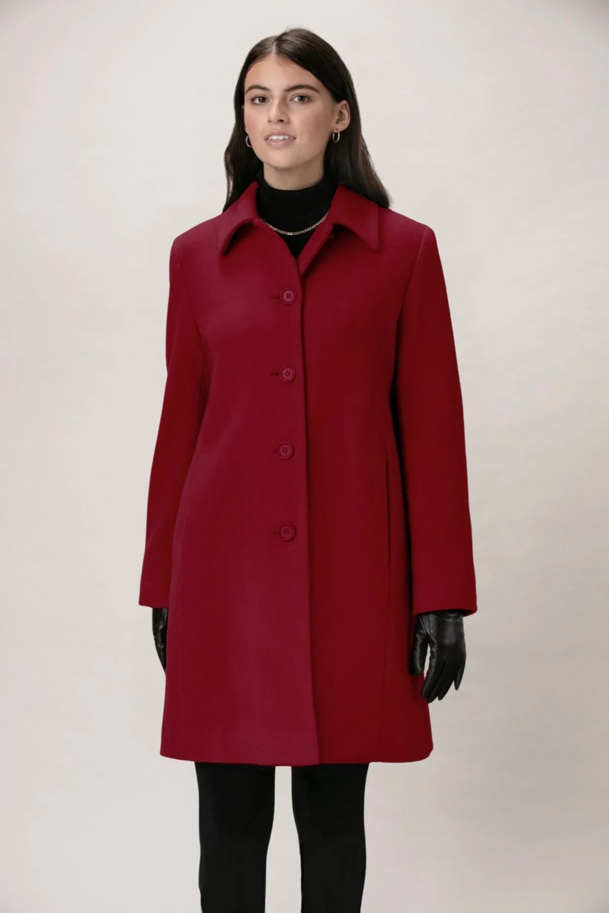 HEATHER Wool & Cashmere 3/4 Coat 3140 sold by Lornes Coats product image thumbnail 5