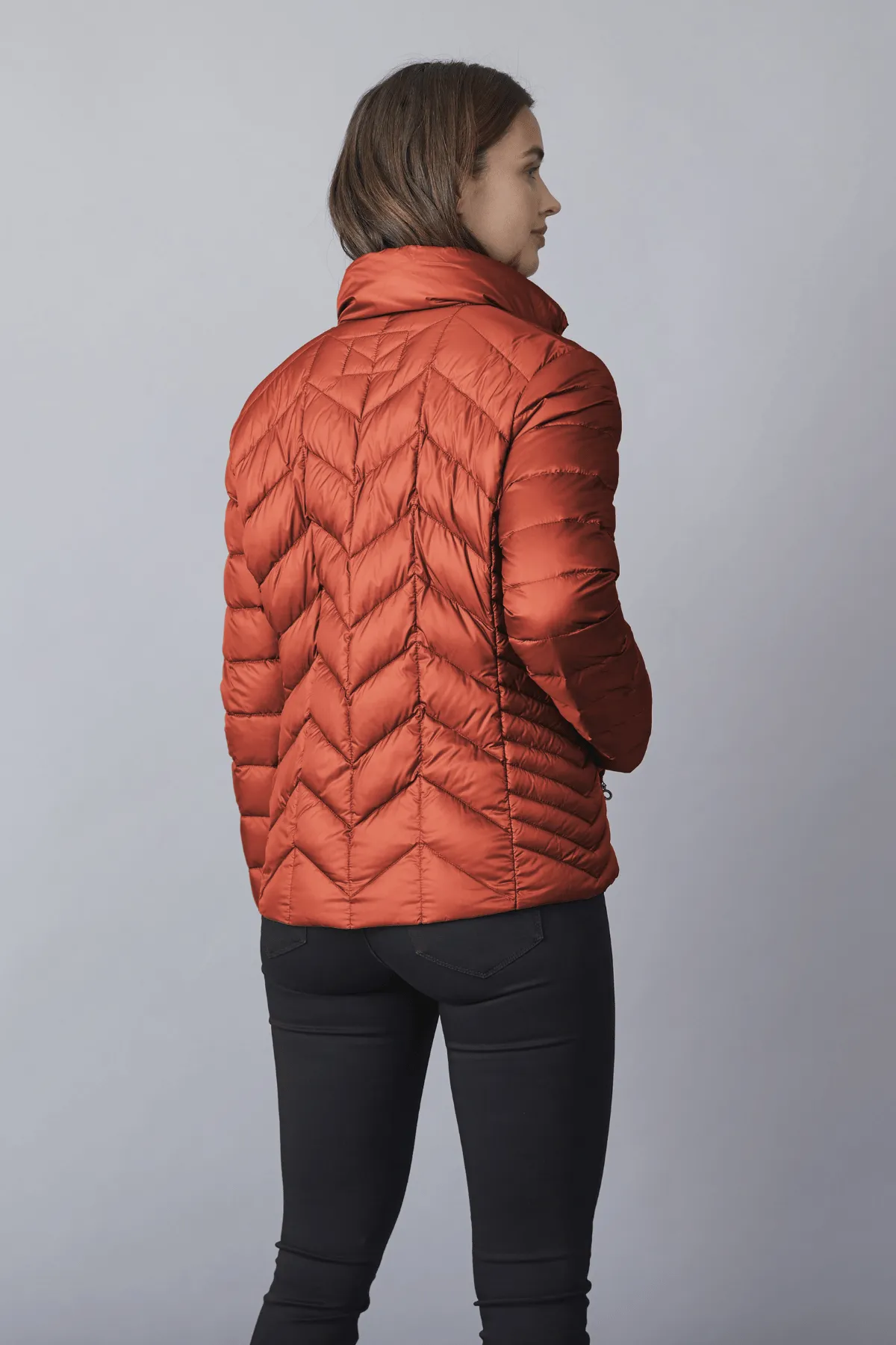EDIE Light Weight Transitional Down Jacket 2040 sold by Lornes Coats product image thumbnail 3