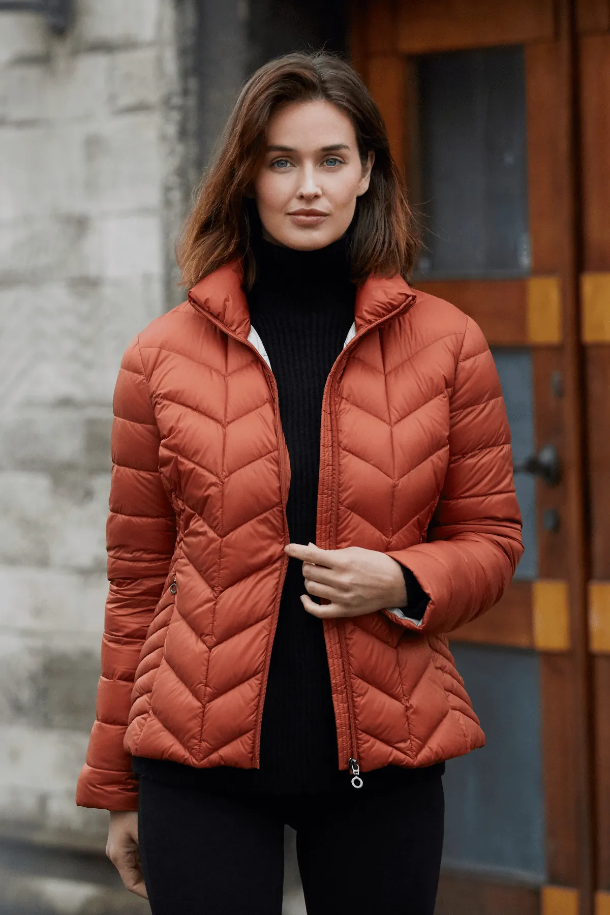 EDIE Light Weight Transitional Down Jacket 2040 sold by Lornes Coats