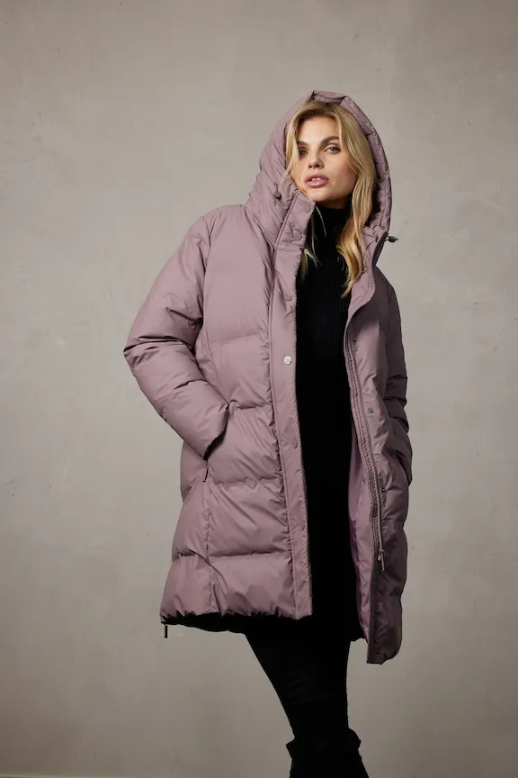 MARINA 3/4 Coat with Hood 2096 sold by Lornes Coats