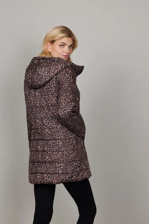 MAKENZIE Reversible Leopard Print Jacket 2089 sold by Lornes Coats product image thumbnail 5