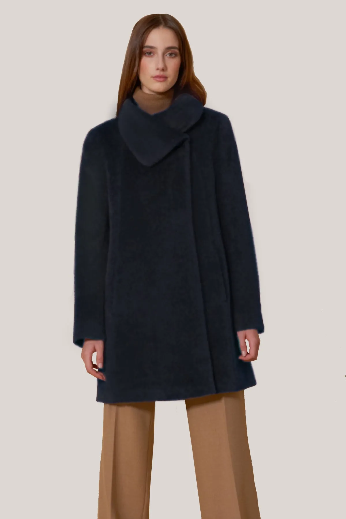 A-line Wool & Cashmere Coat 86001D sold by Lornes Coats product image thumbnail 2