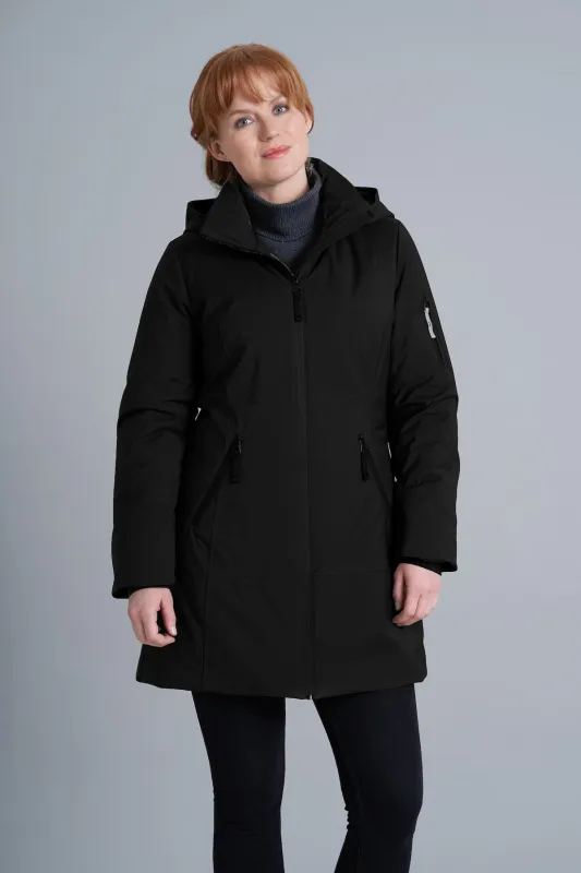 EMMALYN Waterproof Functional Jacket with Detachable Hood 2486 sold by Lornes Coats