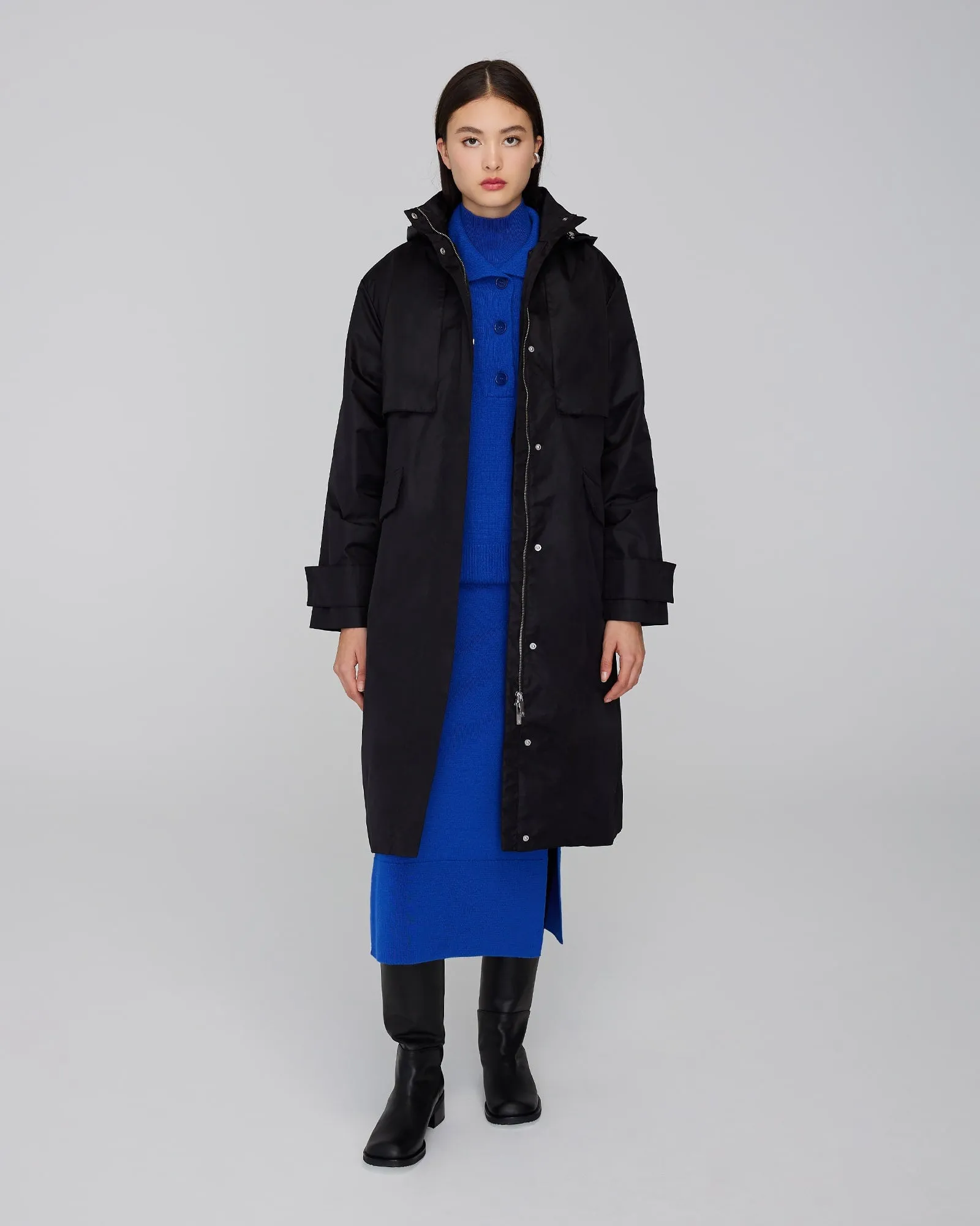MARINA | Hooded 3-in-1 Trench Coat sold by Quartz Co product image thumbnail 2