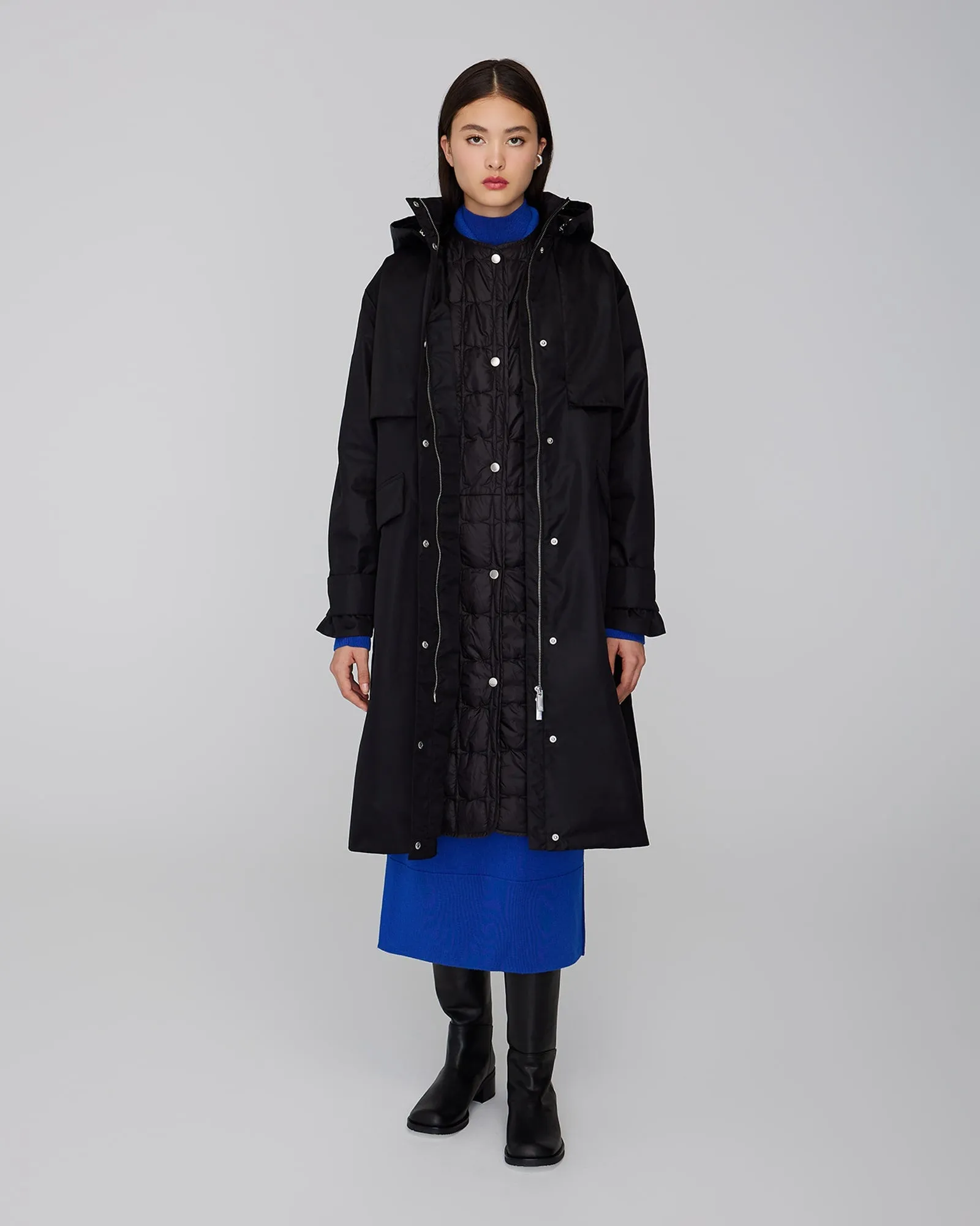 MARINA | Hooded 3-in-1 Trench Coat sold by Quartz Co product image thumbnail 3