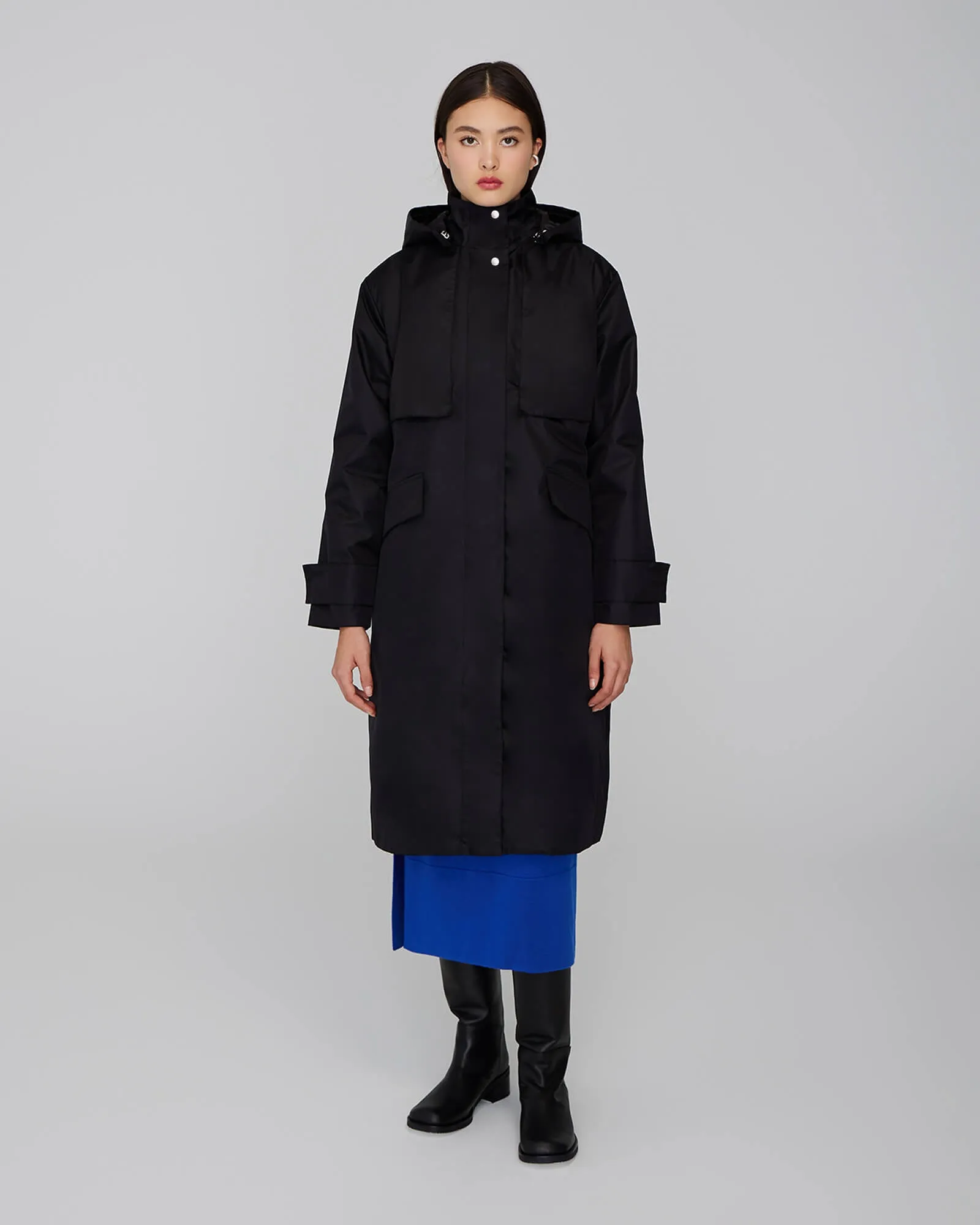 MARINA | Hooded 3-in-1 Trench Coat sold by Quartz Co