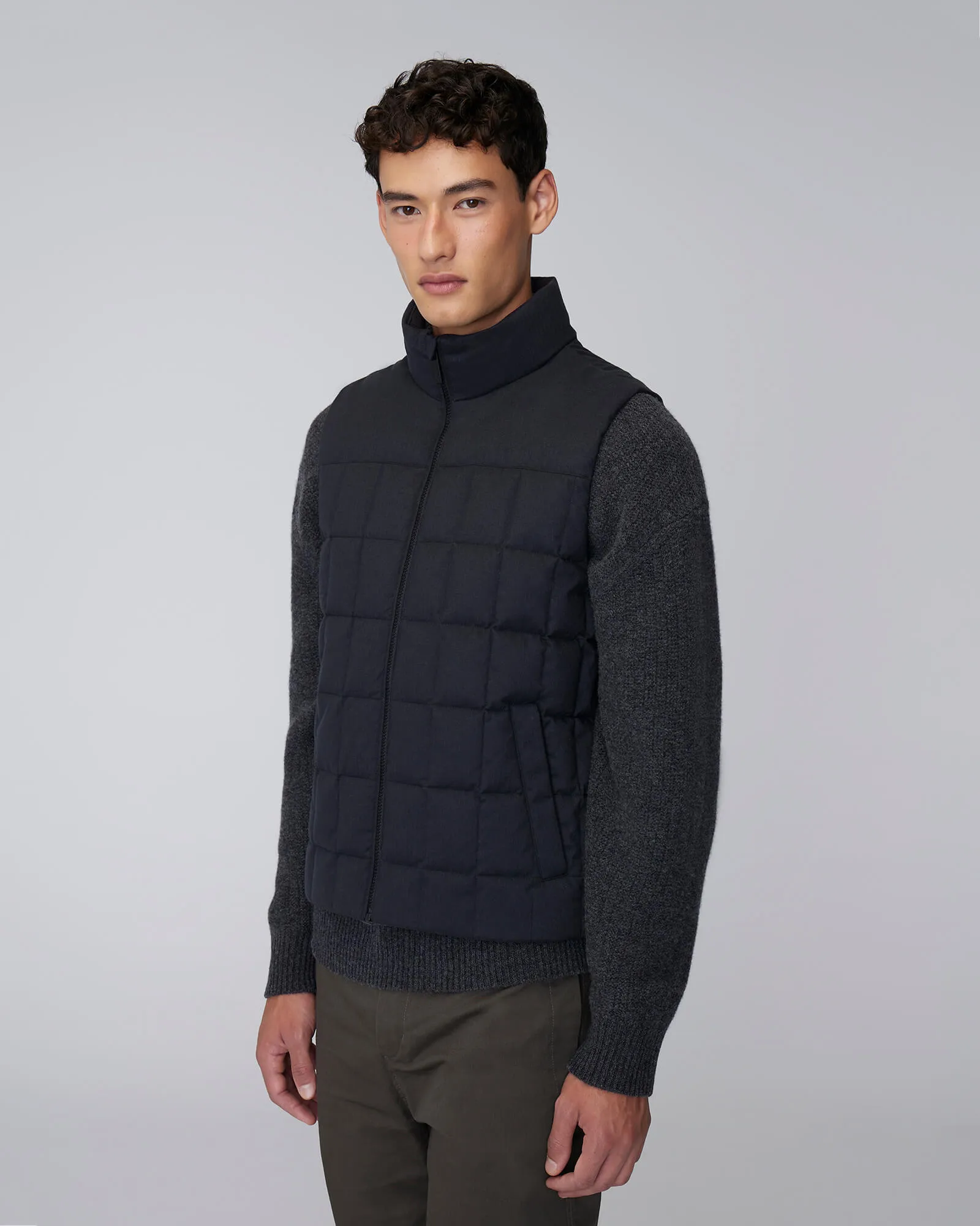 LEO VEST | Lightweight Down Vest sold by Quartz Co product image thumbnail 4