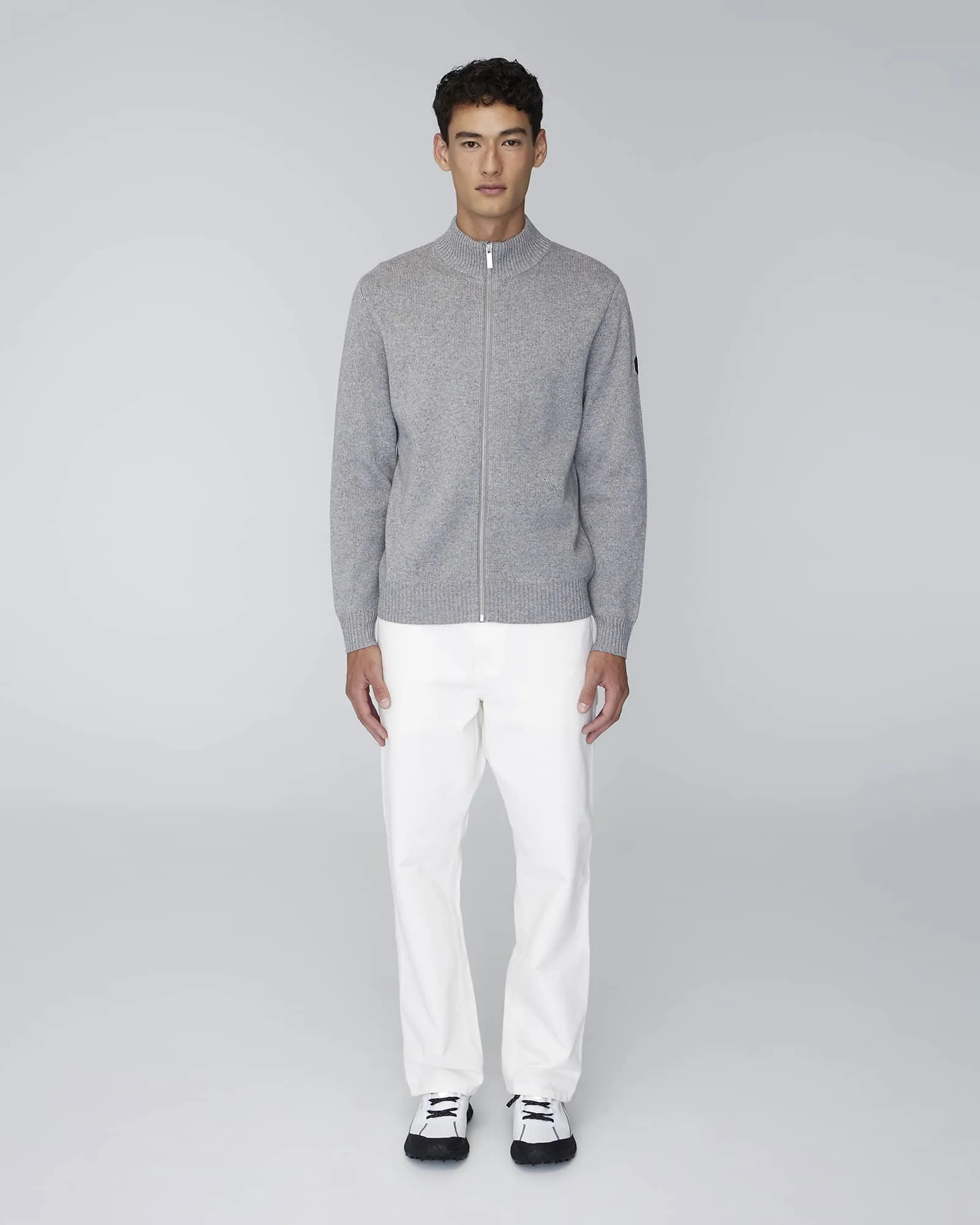 DAMIEN 2.0 | Mockneck Zip Sweater sold by Quartz Co