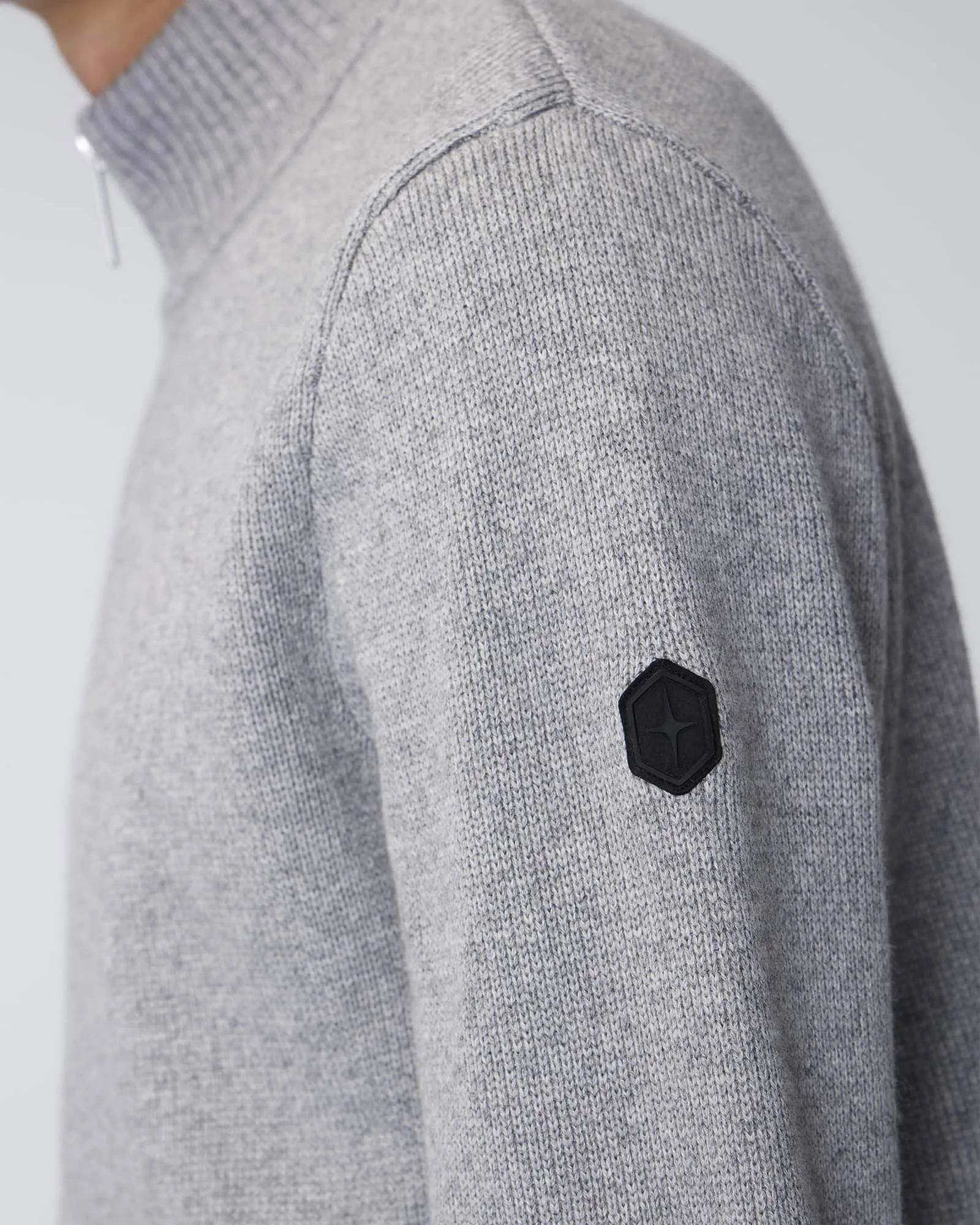 DAMIEN 2.0 | Mockneck Zip Sweater sold by Quartz Co product image thumbnail 5