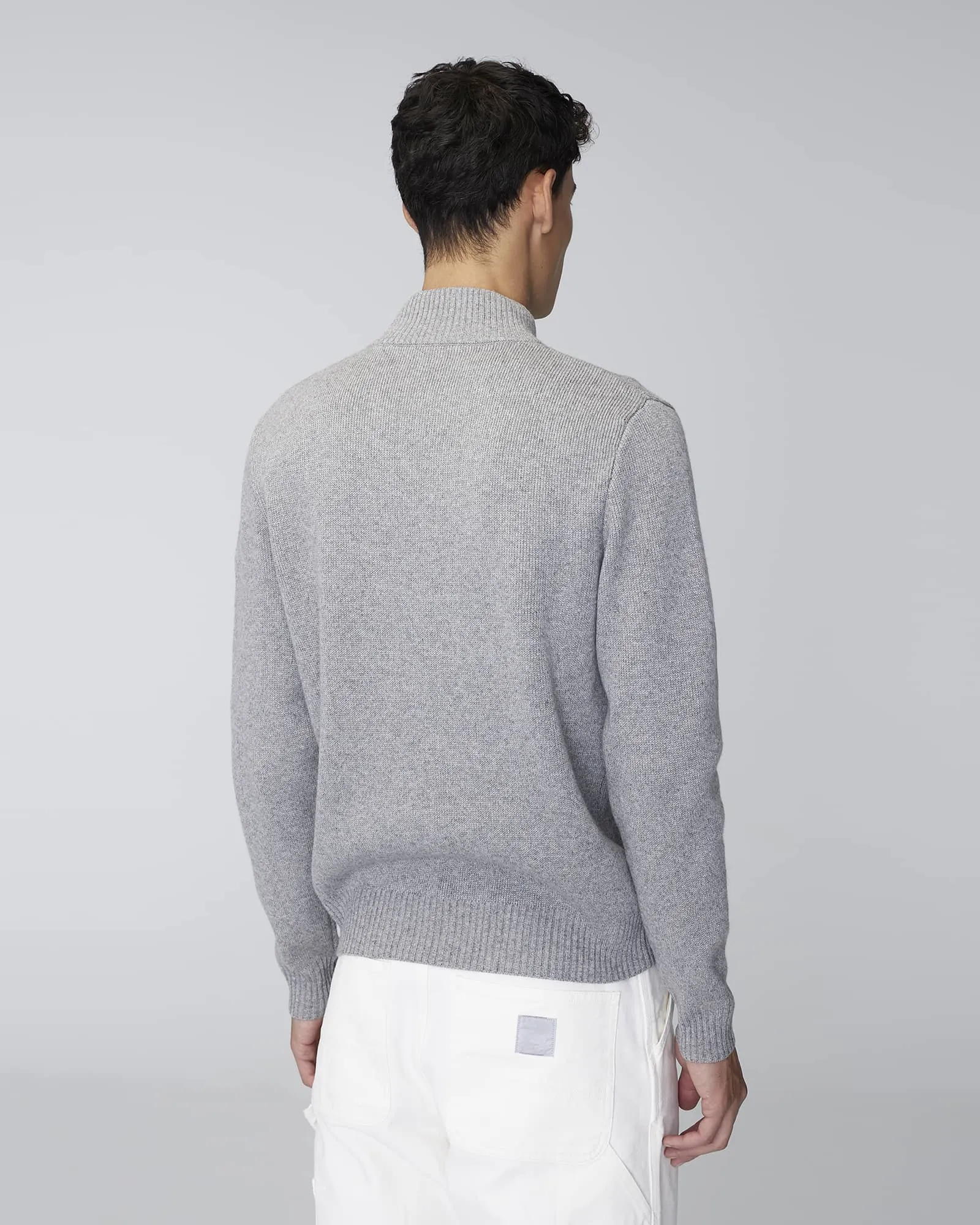 DAMIEN 2.0 | Mockneck Zip Sweater sold by Quartz Co product image thumbnail 4