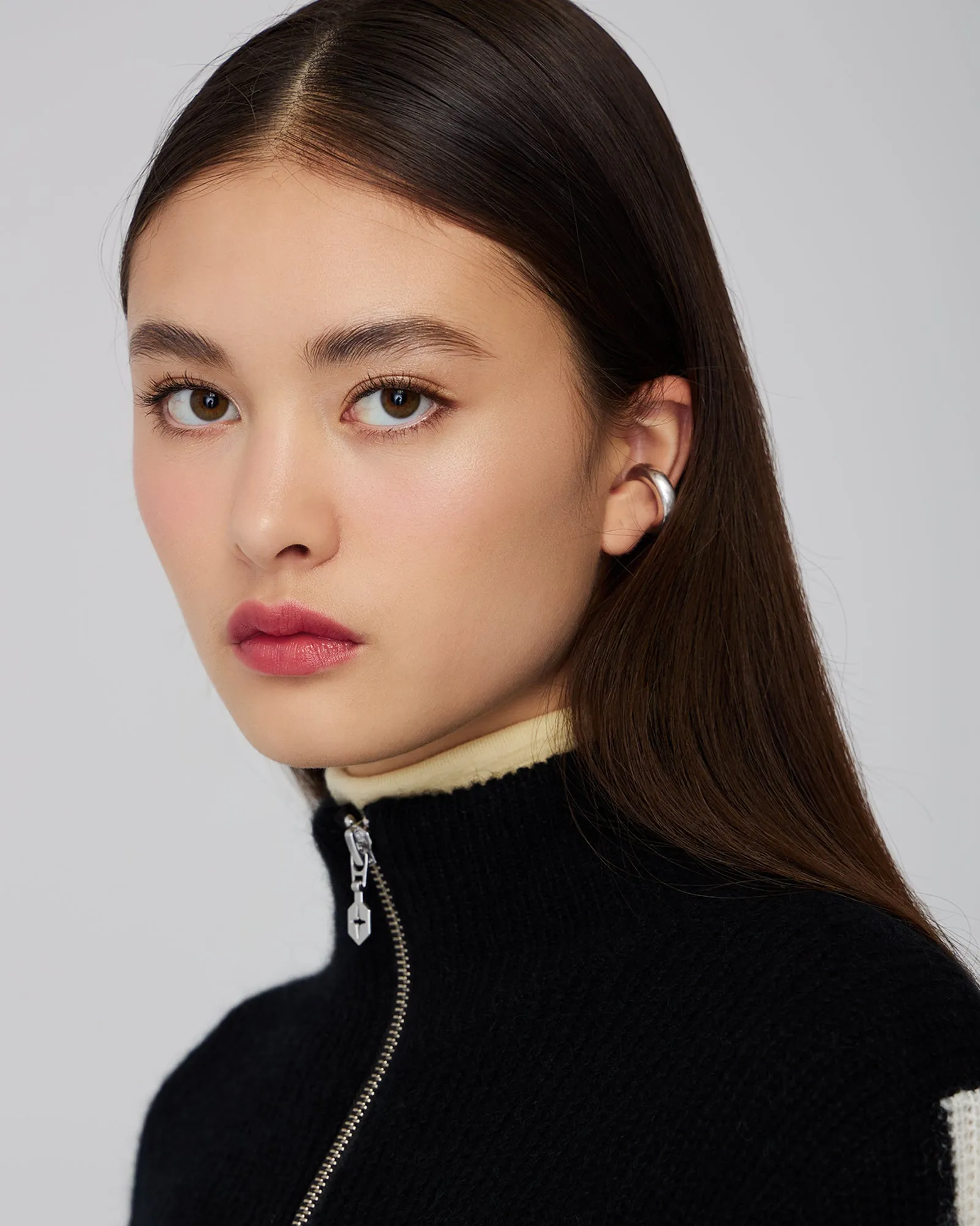 KATRINA | Zip Cardigan sold by Quartz Co product image thumbnail 5