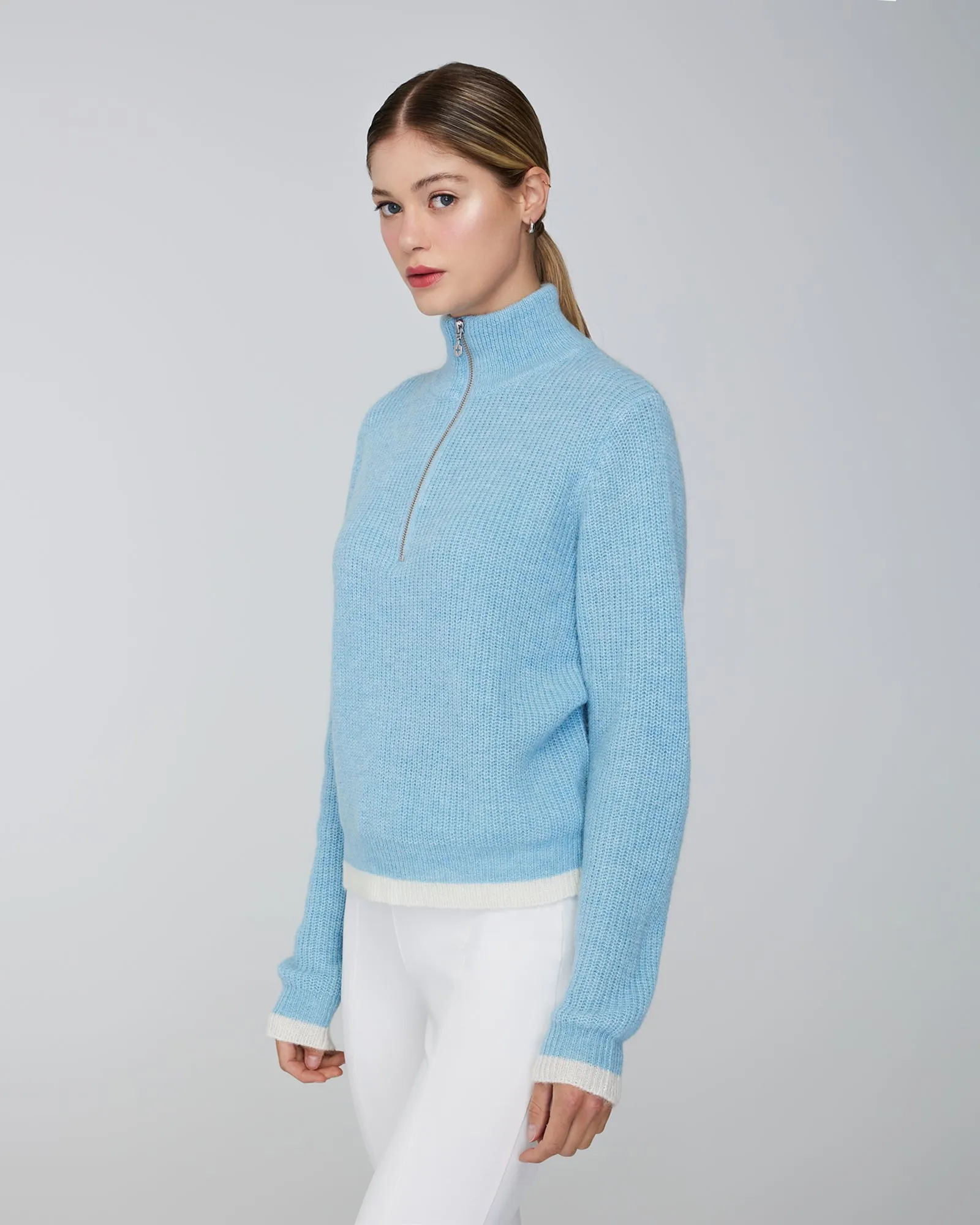 KATRINA | Half-zip Sweater sold by Quartz Co product image thumbnail 3