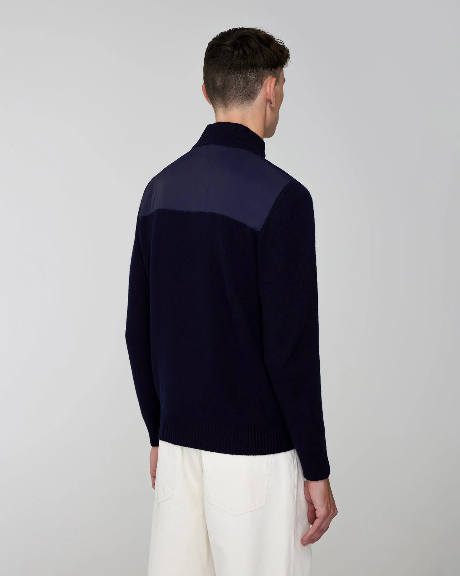 DAMIEN | Mockneck Zip Sweater sold by Quartz Co product image thumbnail 4