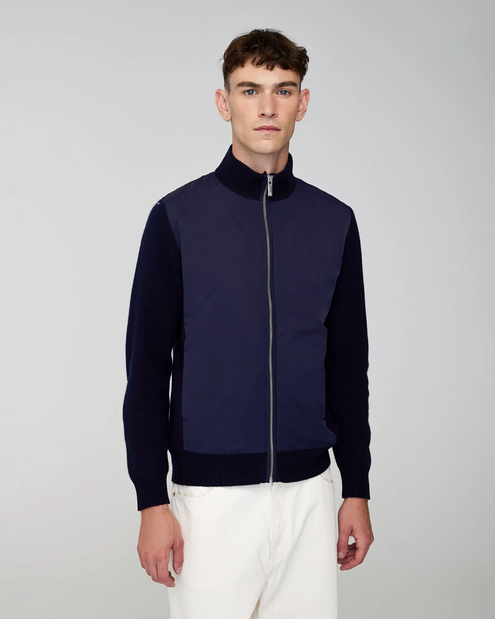 DAMIEN | Mockneck Zip Sweater sold by Quartz Co product image thumbnail 2