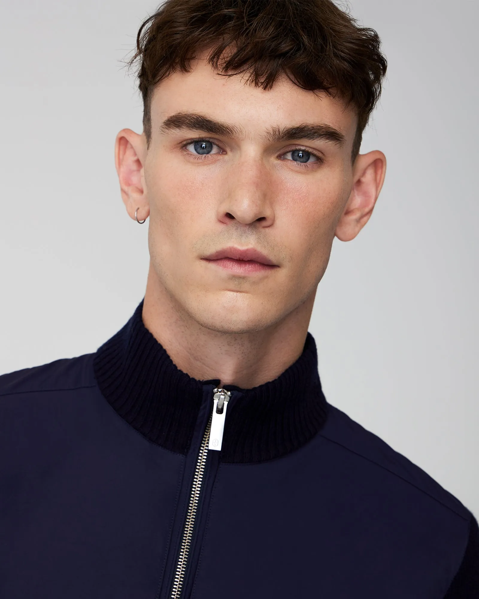 DAMIEN | Mockneck Zip Sweater sold by Quartz Co product image thumbnail 5
