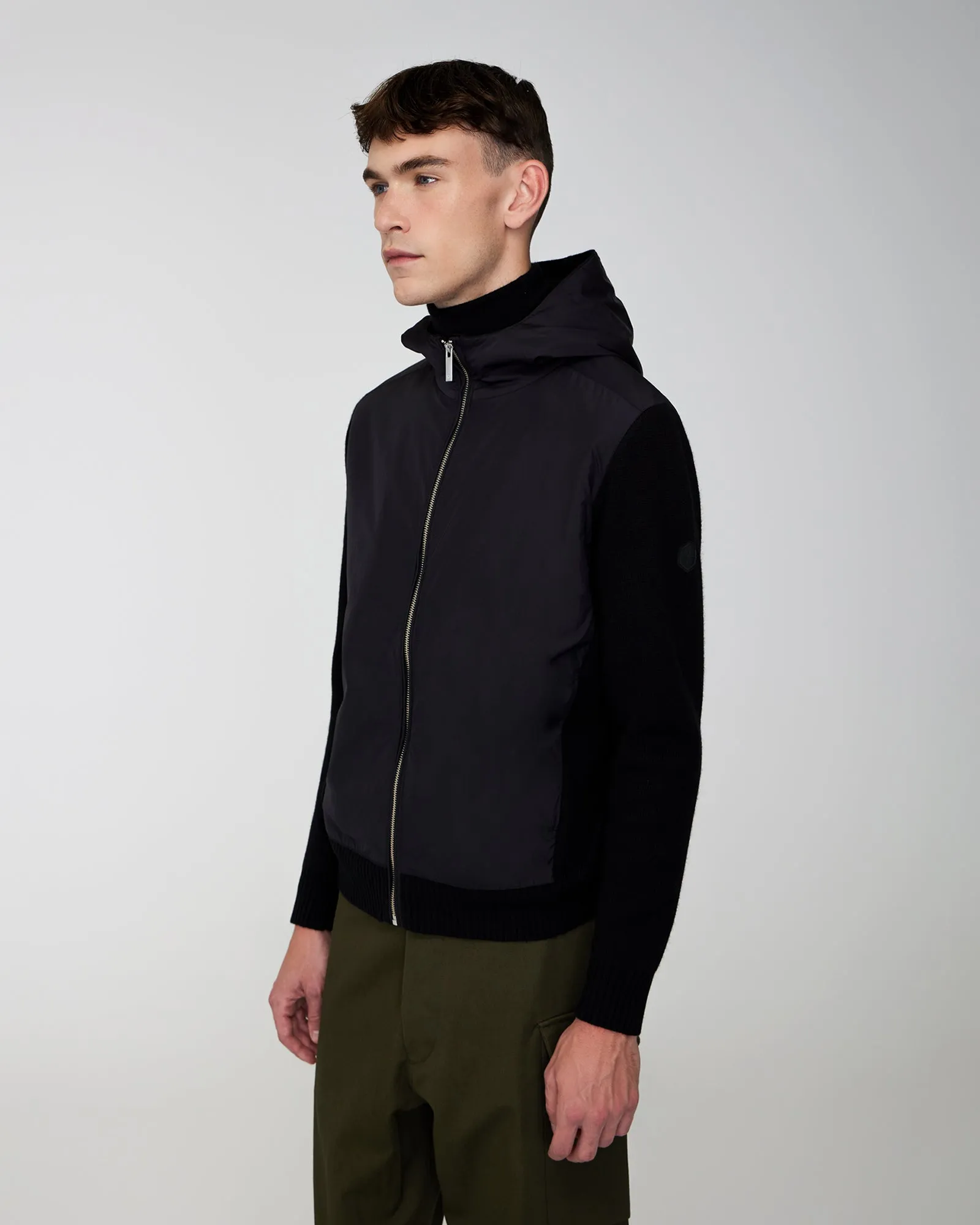 DAMIEN | Hooded Zip Sweater sold by Quartz Co product image thumbnail 4