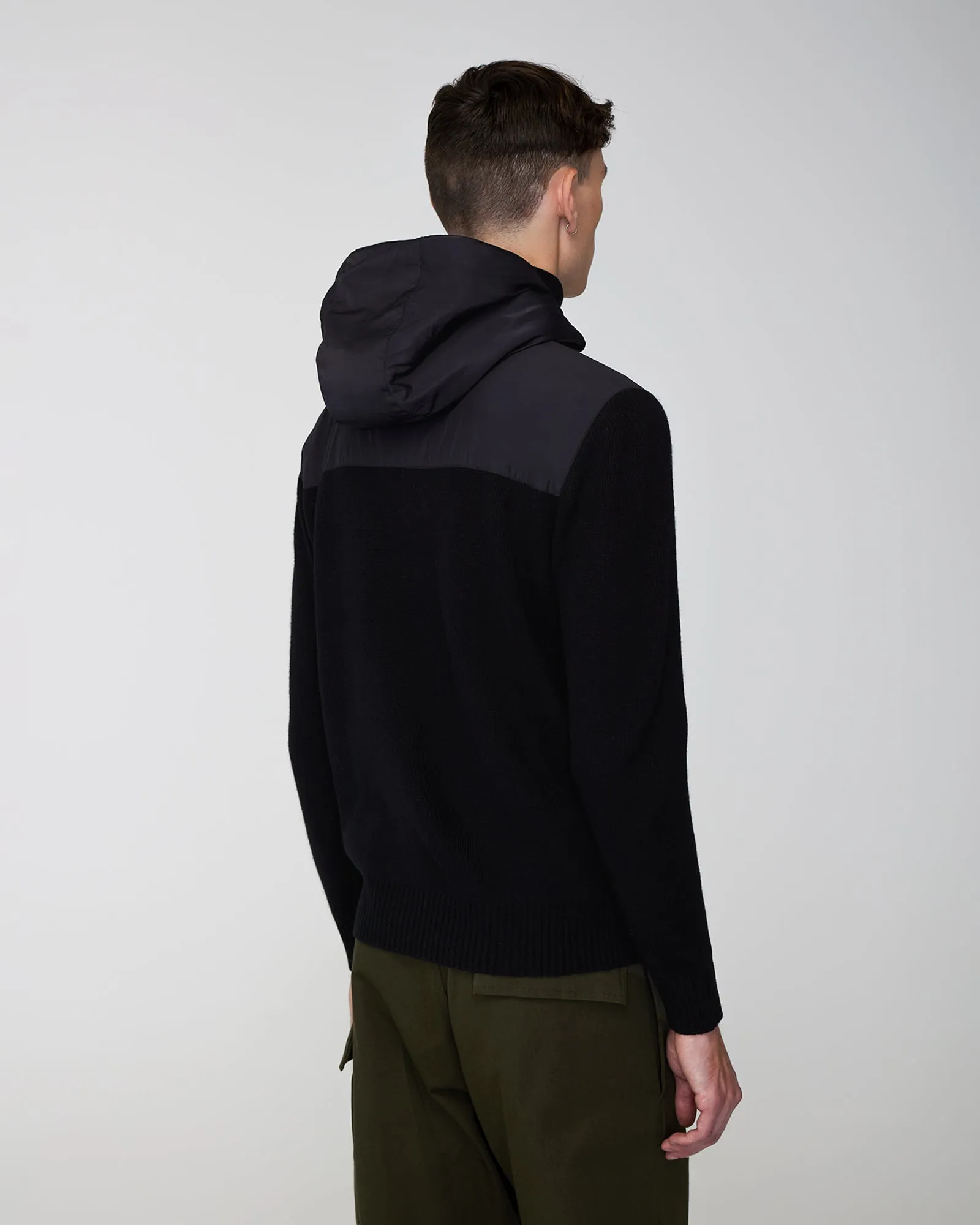 DAMIEN | Hooded Zip Sweater sold by Quartz Co product image thumbnail 3