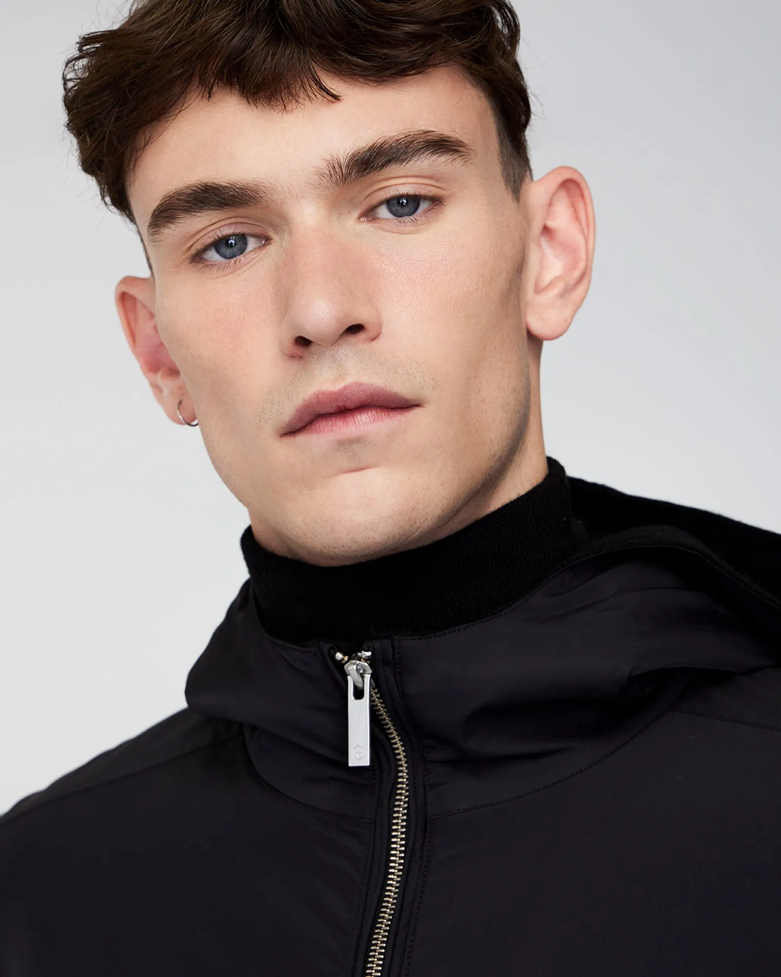 DAMIEN | Hooded Zip Sweater sold by Quartz Co product image thumbnail 5