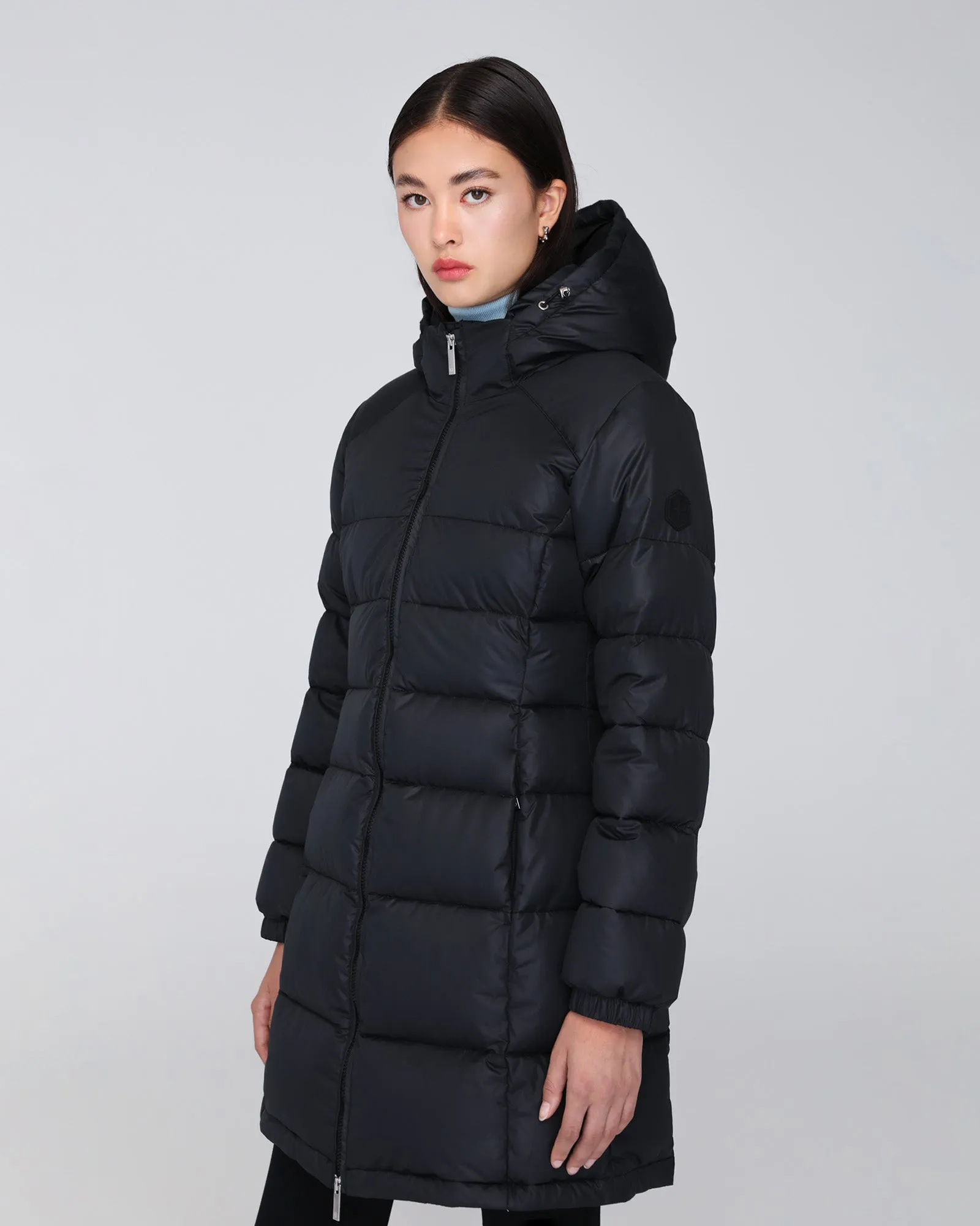 LUCIA | Hooded Down Puffer Jacket sold by Quartz Co product image thumbnail 3