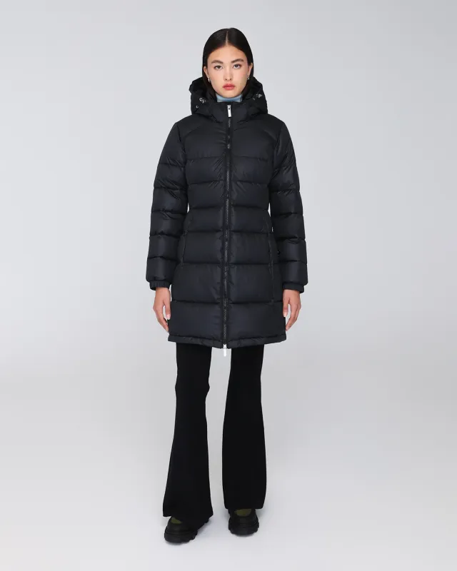 LUCIA | Hooded Down Puffer Jacket sold by Quartz Co