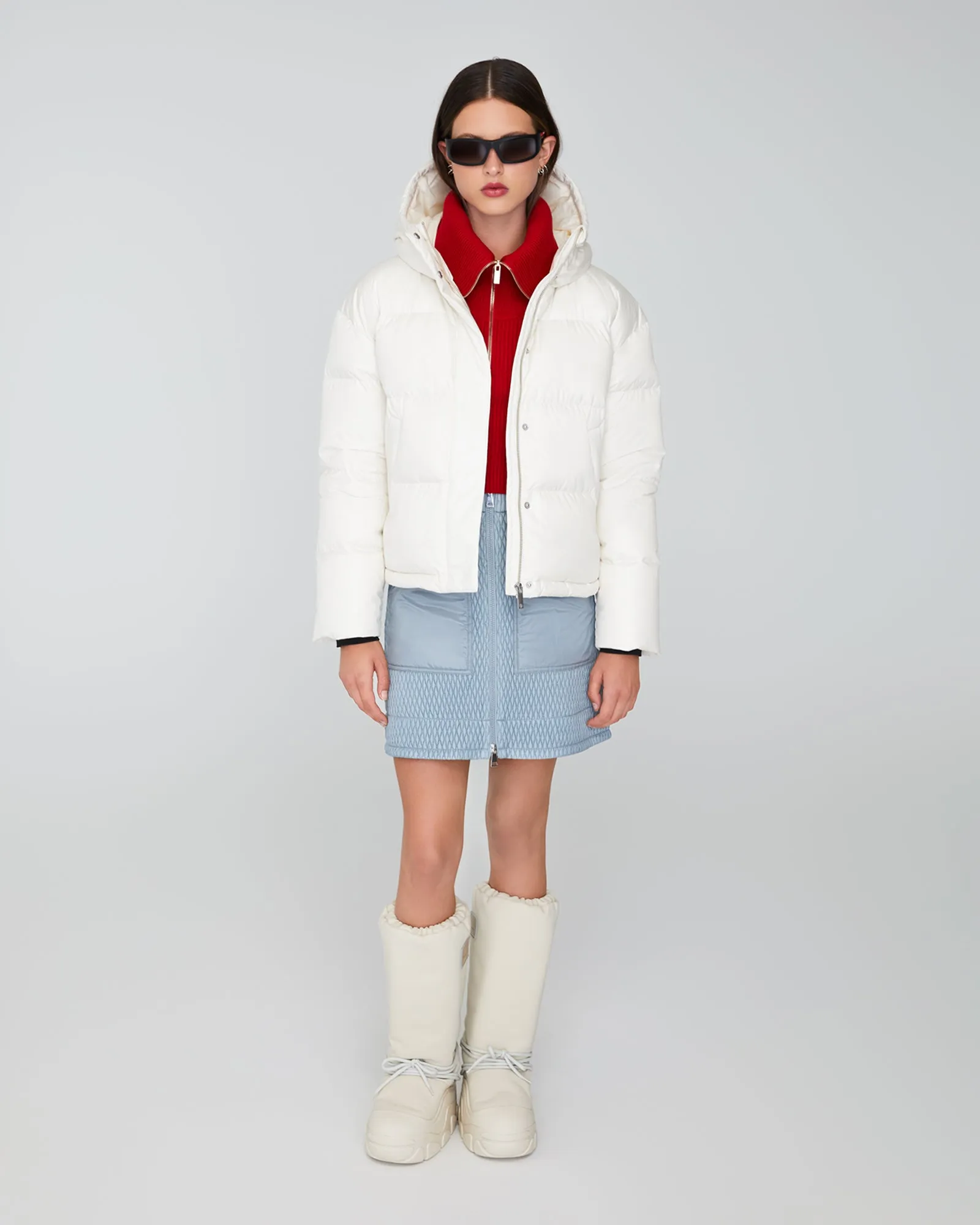 VIVIAN | Hooded Down Puffer Jacket sold by Quartz Co product image thumbnail 2
