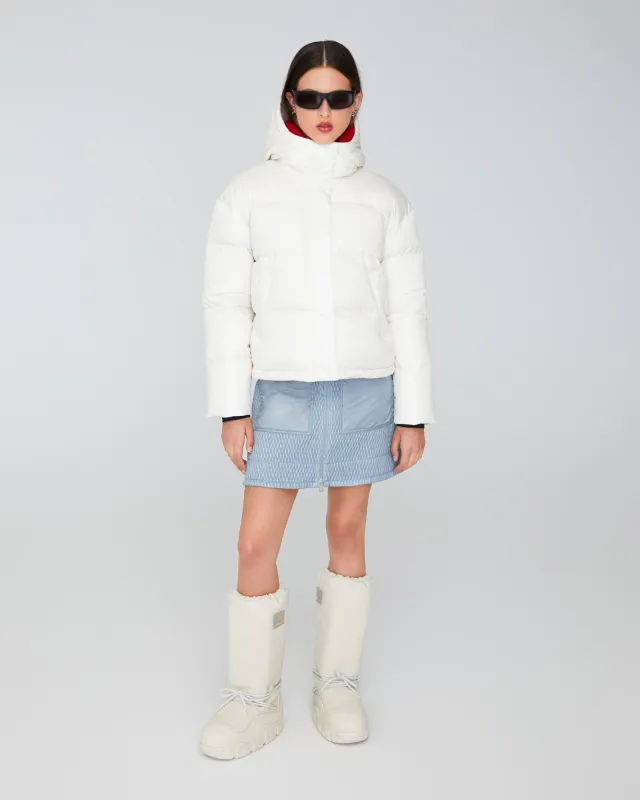 VIVIAN | Hooded Down Puffer Jacket sold by Quartz Co