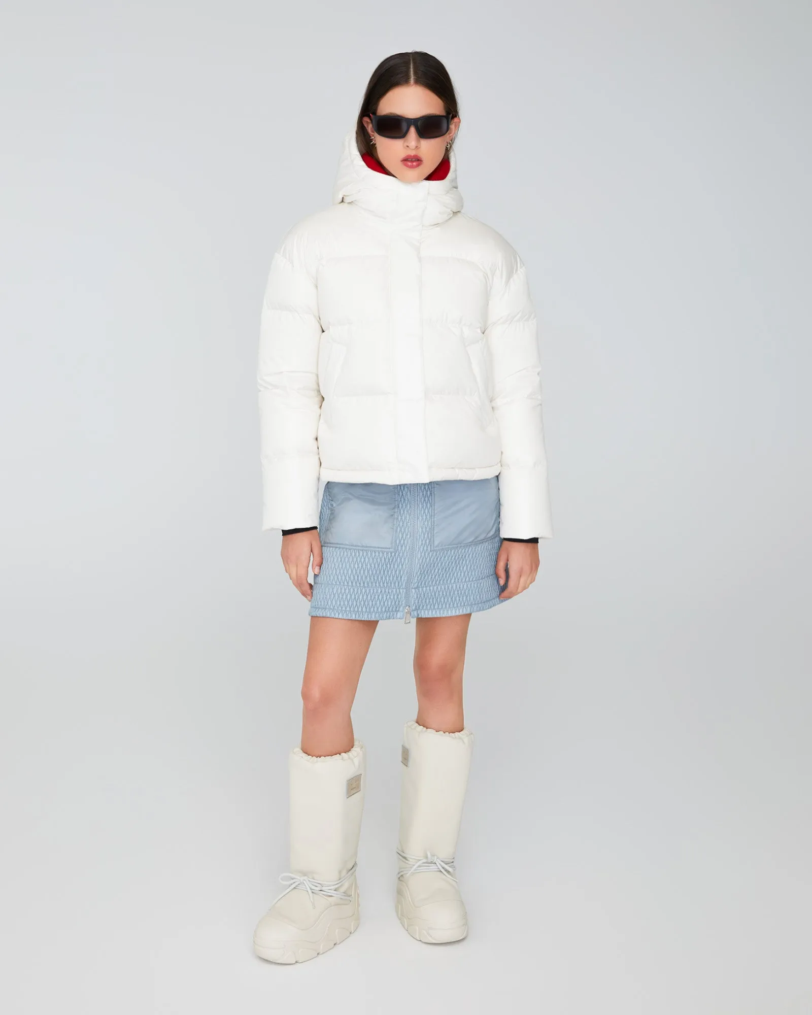 VIVIAN | Hooded Down Puffer Jacket sold by Quartz Co