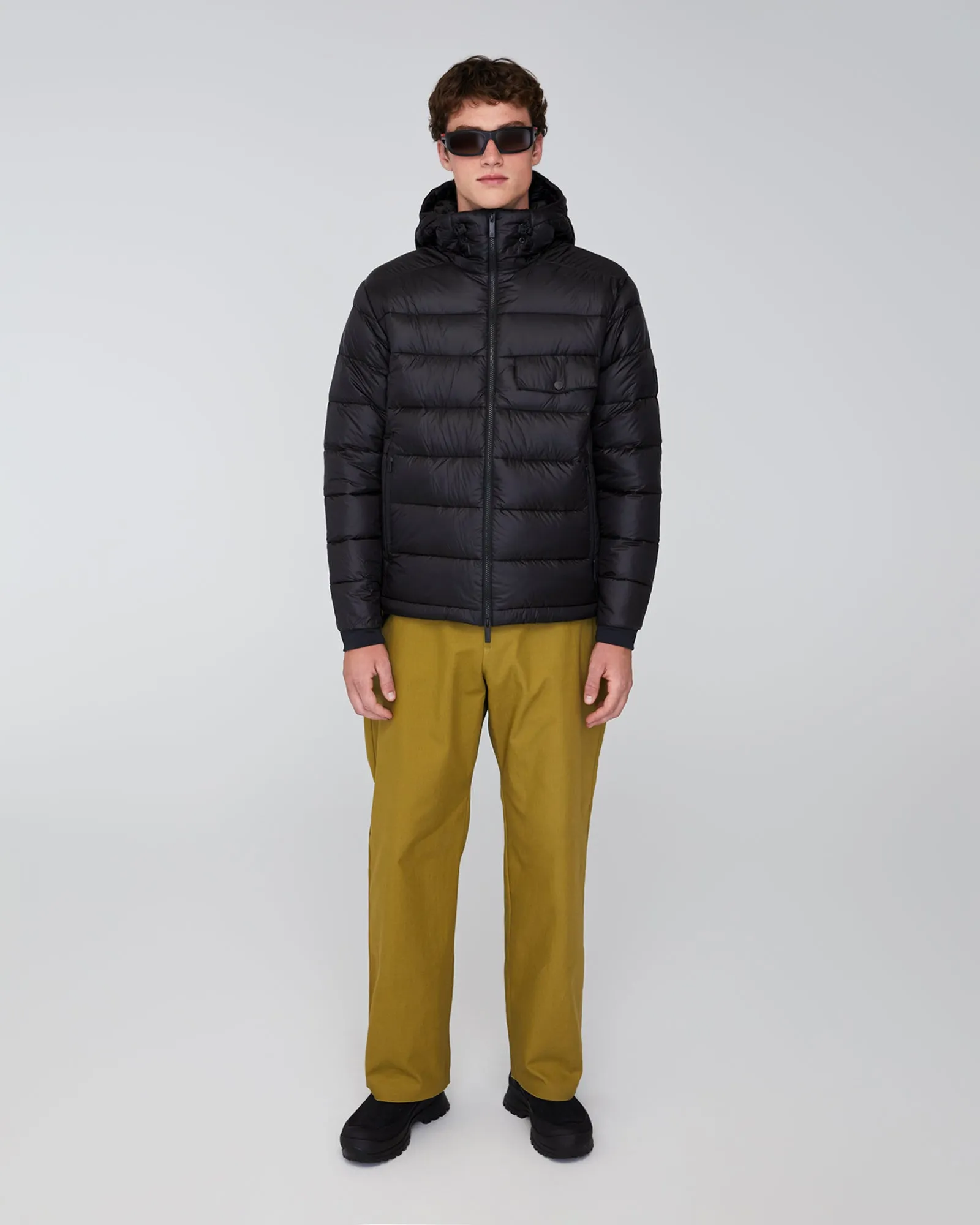 BLAKE | Lightweight Hooded Down Jacket sold by Quartz Co