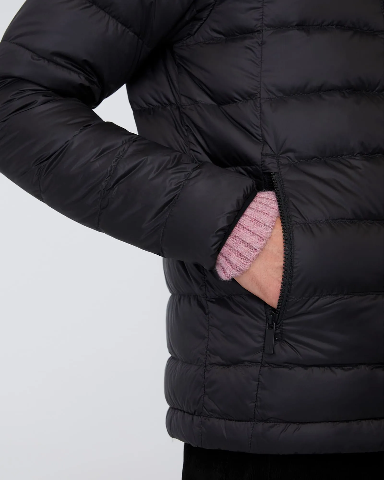 LAWRENCE HOODED | Lightweight Down Jacket sold by Quartz Co product image thumbnail 5
