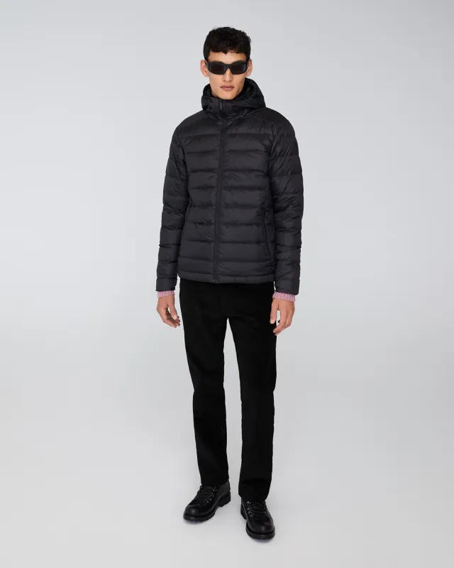 LAWRENCE HOODED | Lightweight Down Jacket made by Quartz Co